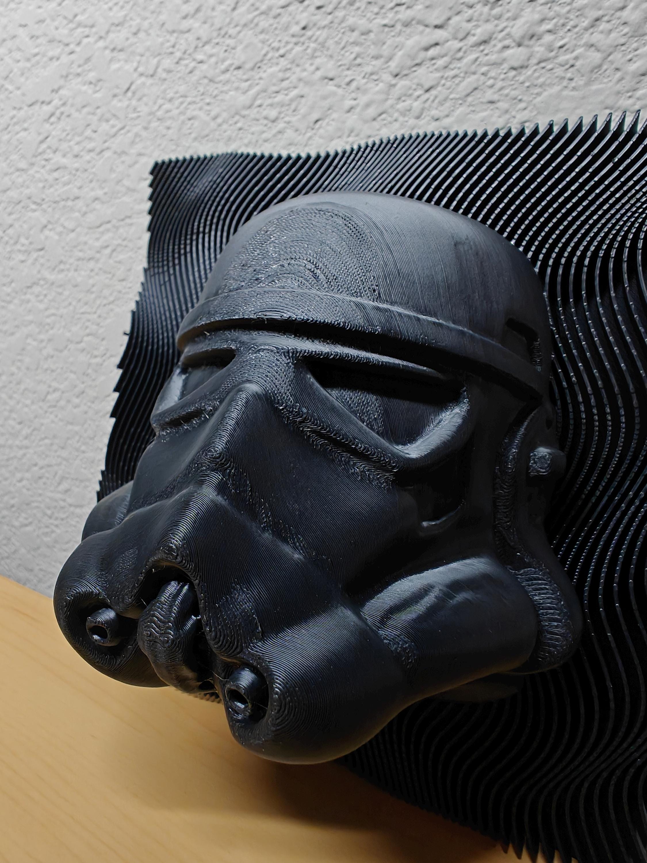 Stormtrooper 3D Layered Wall Art – Star Wars Inspired Decor