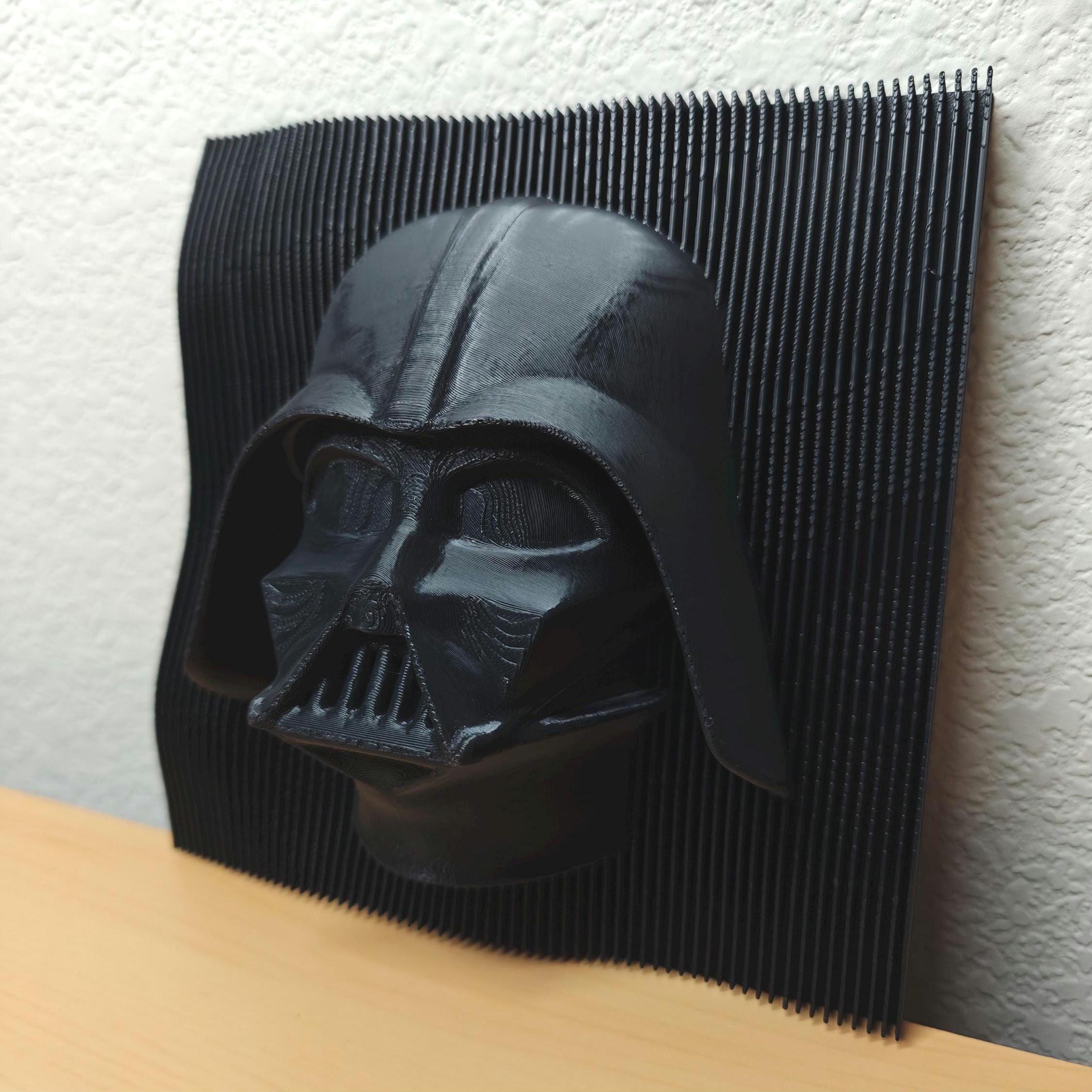 Darth Vader 3D Layered Wall Art – Star Wars Inspired Decor