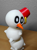 Snow Pokey Figure – Winter Mario Inspired Collectible
