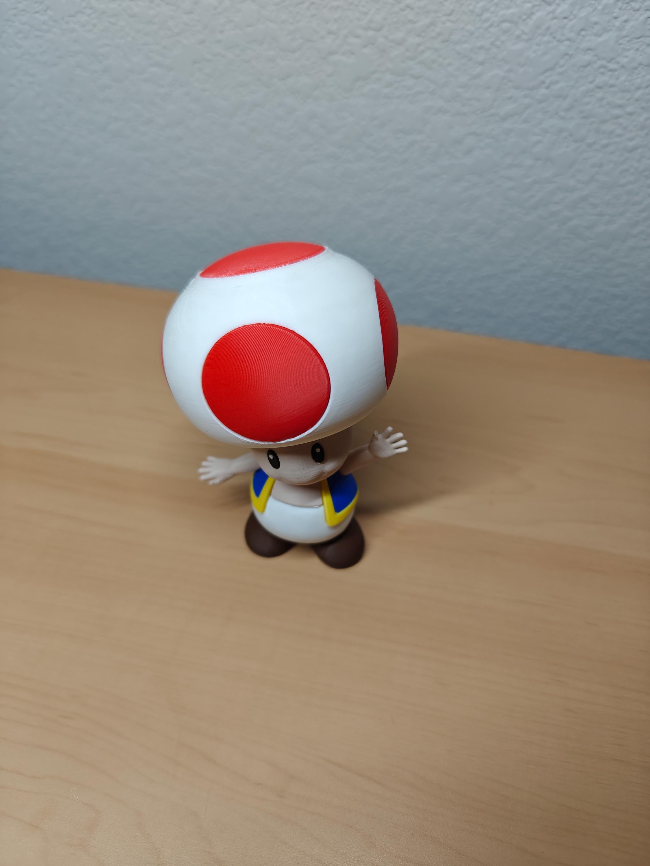 Toad Figure – Classic Super Mario Inspired Collectible