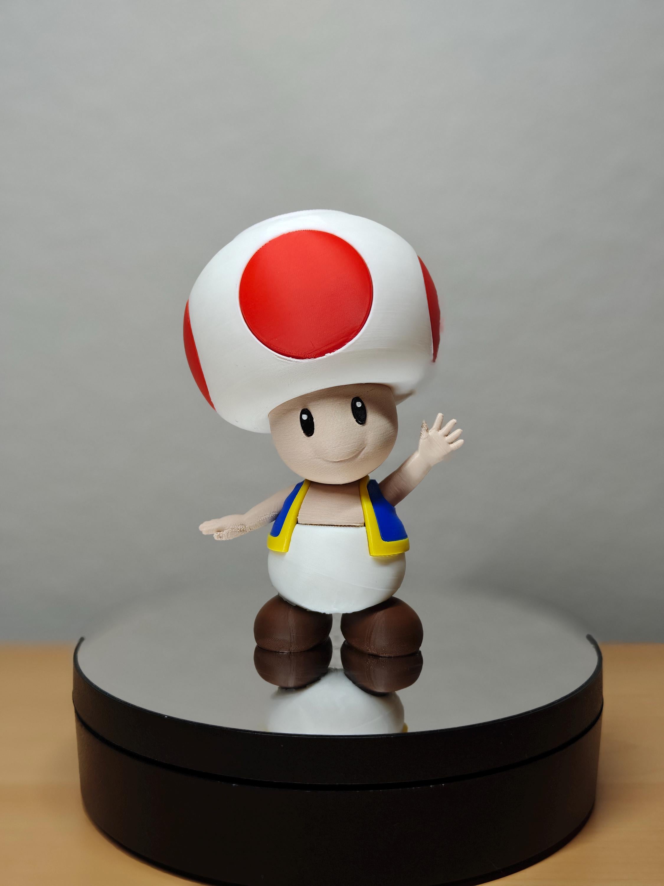 Toad Figure – Classic Super Mario Inspired Collectible
