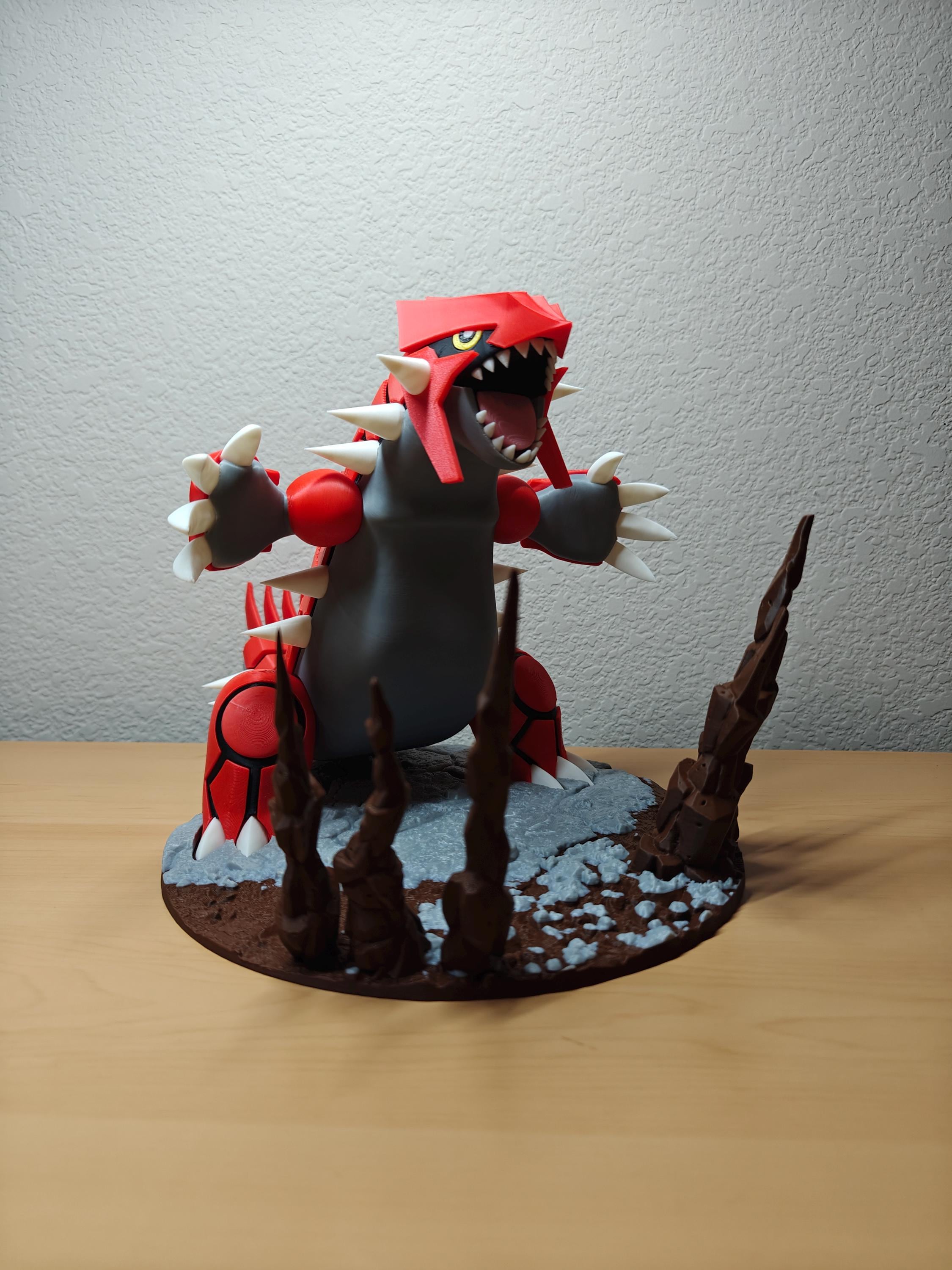 Groudon Figure – Pokémon Inspired Collectible