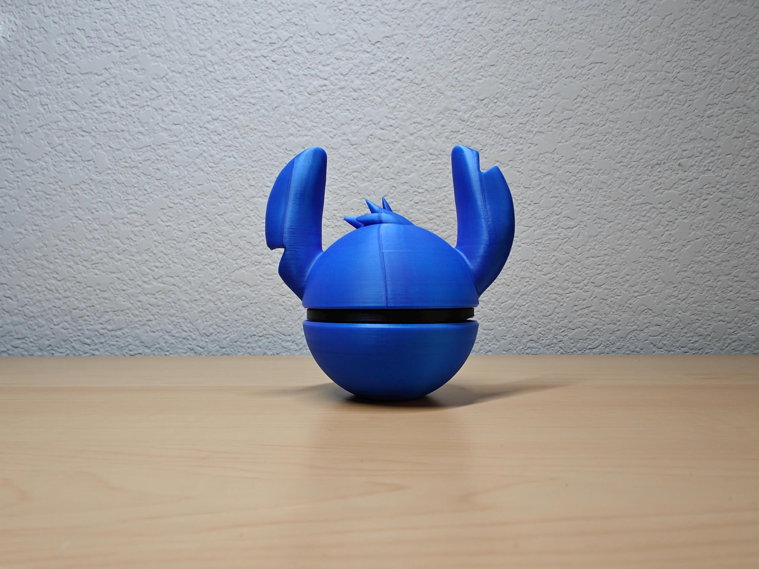 Stitch Poké Ball – Disney & Pokémon Mashup Inspired Collectible