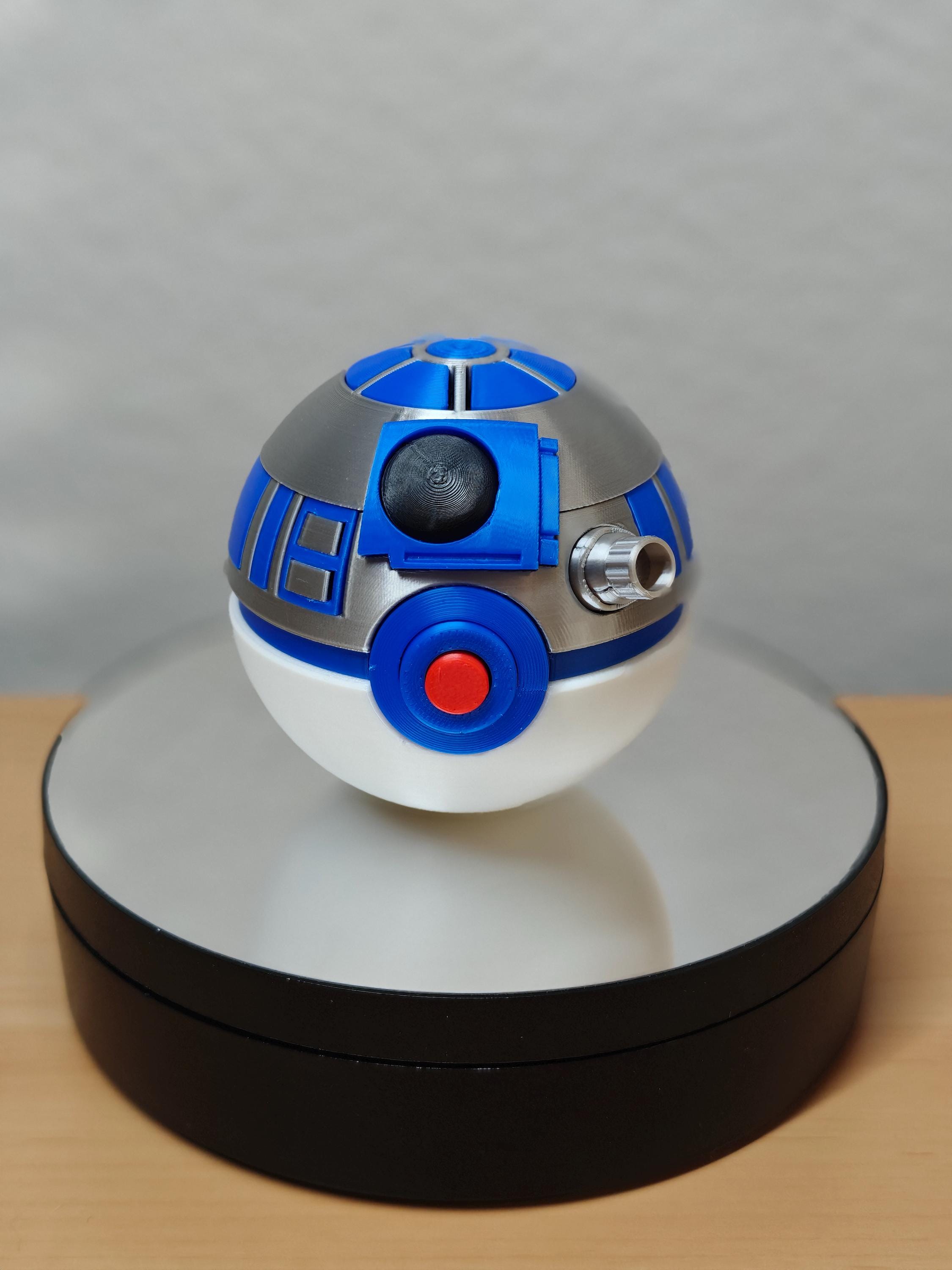 R2-D2 Poké Ball – Star Wars & Pokémon Inspired Mashup Collectible