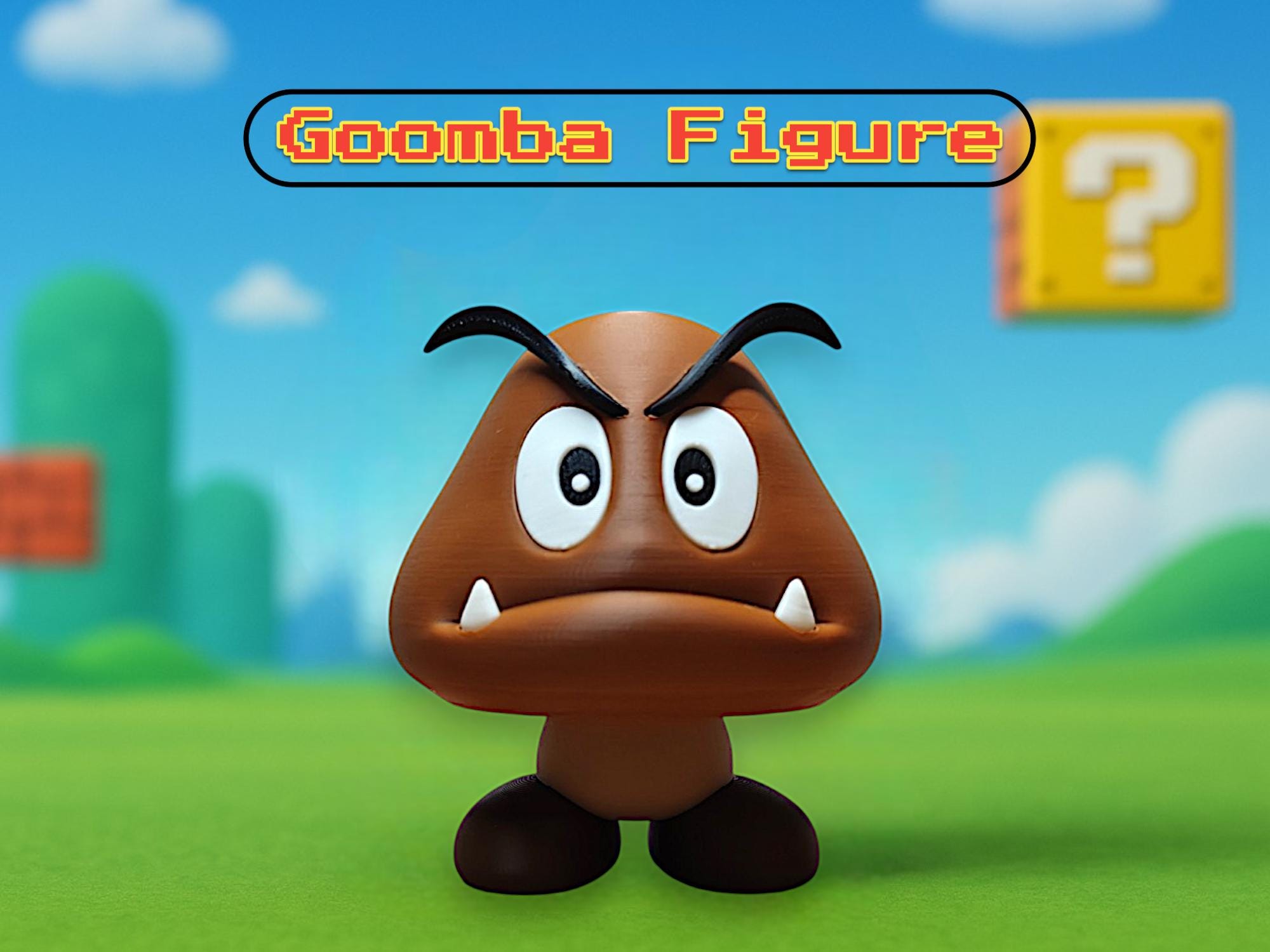 Goomba Figure – Classic Mario Inspired Collectible