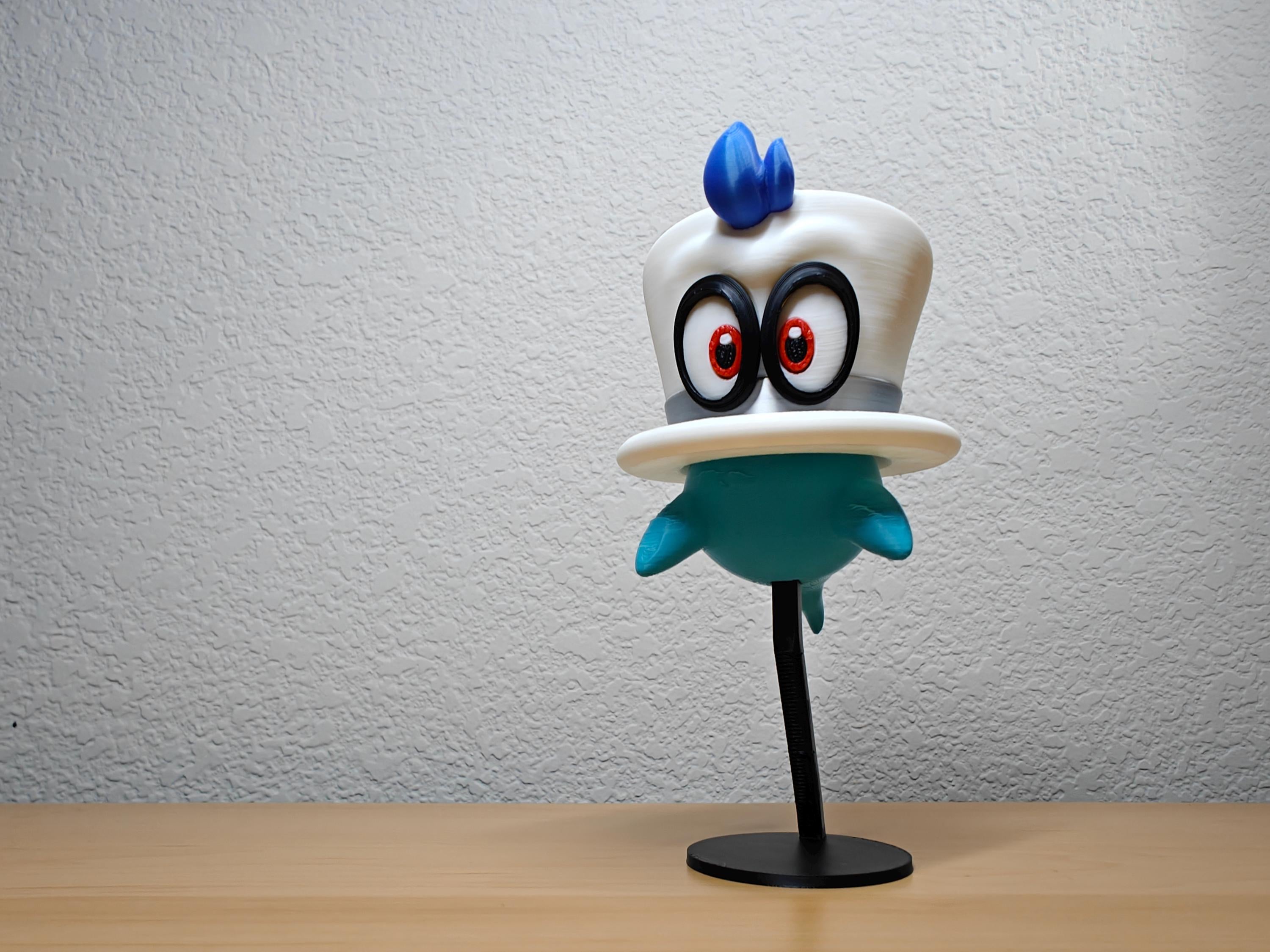 Cappy Hat Figure – Super Mario Odyssey Inspired Collectible