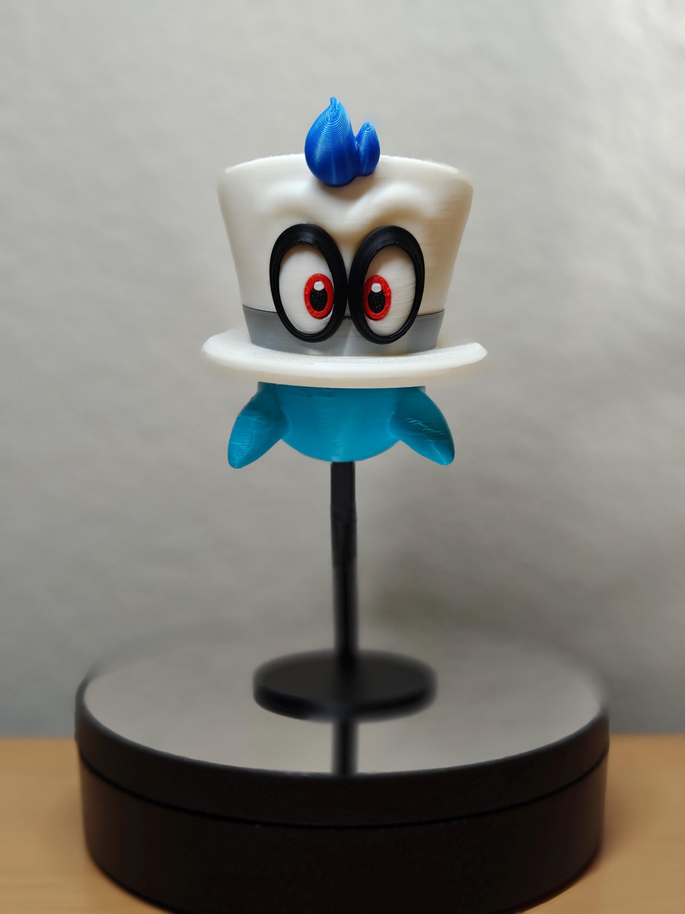 Cappy Hat Figure – Super Mario Odyssey Inspired Collectible