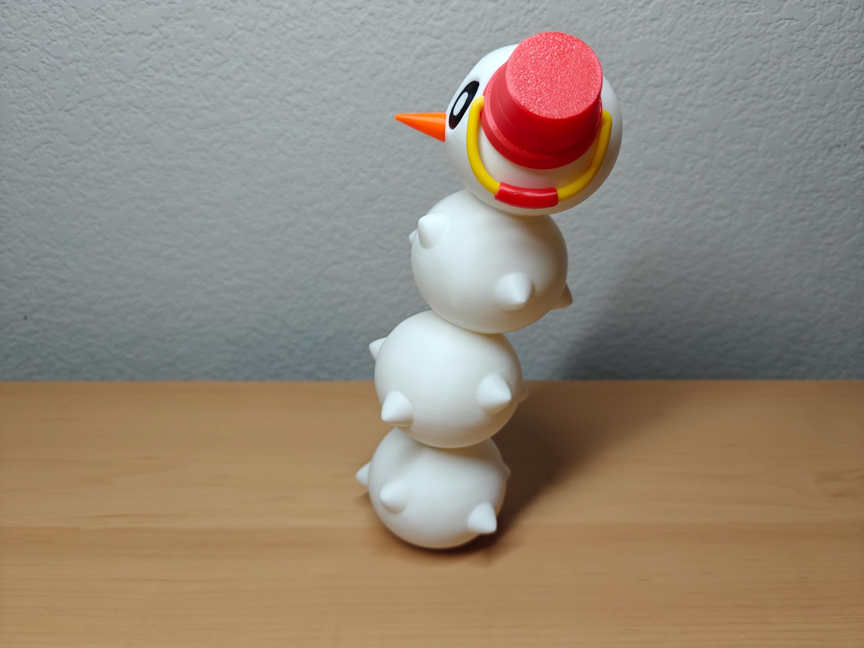 Snow Pokey Figure – Winter Mario Inspired Collectible