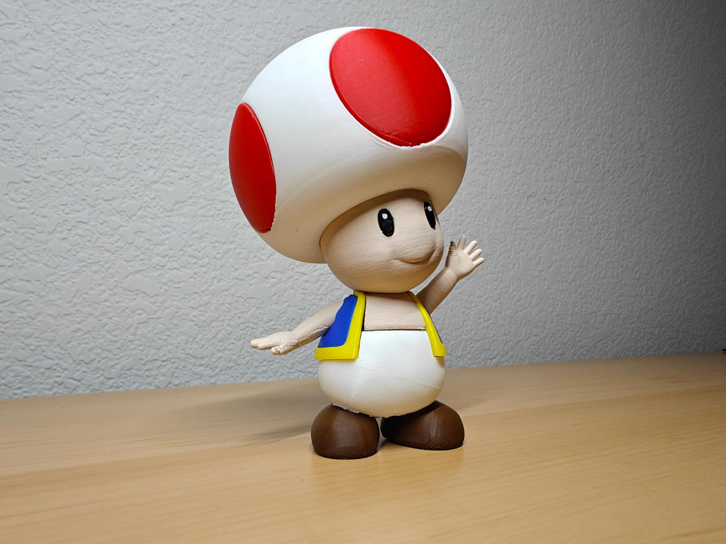Toad Figure – Classic Super Mario Inspired Collectible
