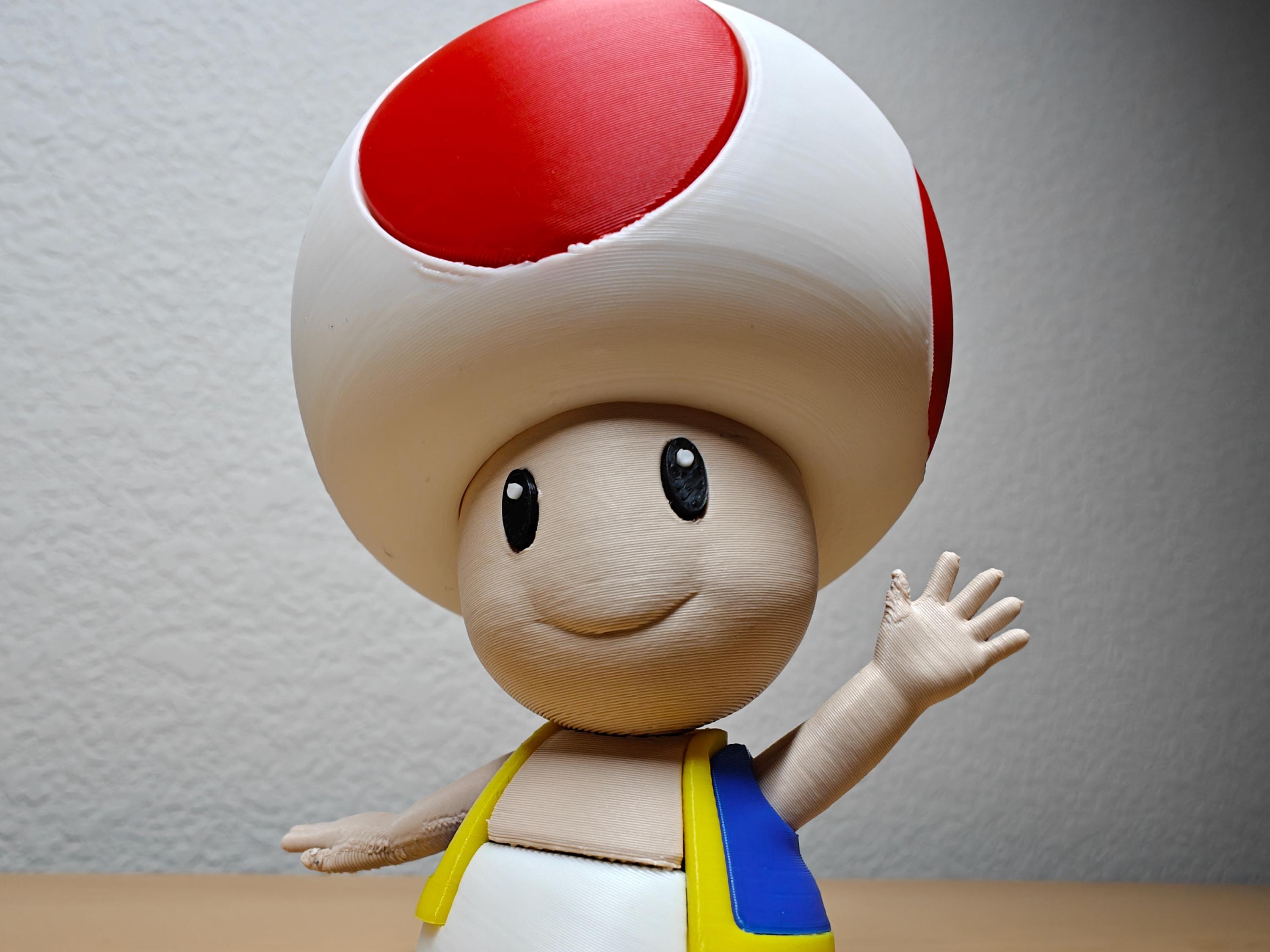 Toad Figure – Classic Super Mario Inspired Collectible