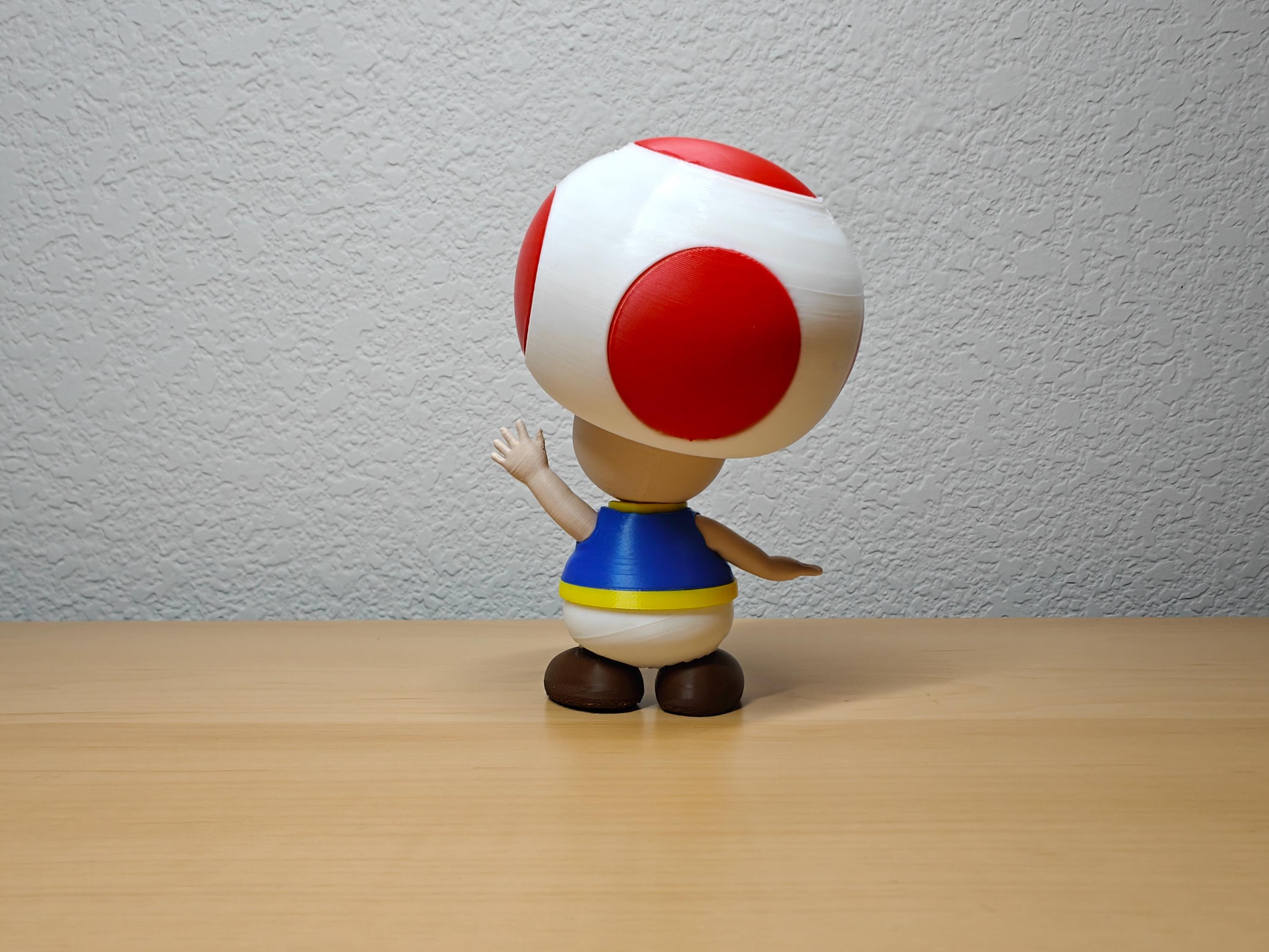 Toad Figure – Classic Super Mario Inspired Collectible