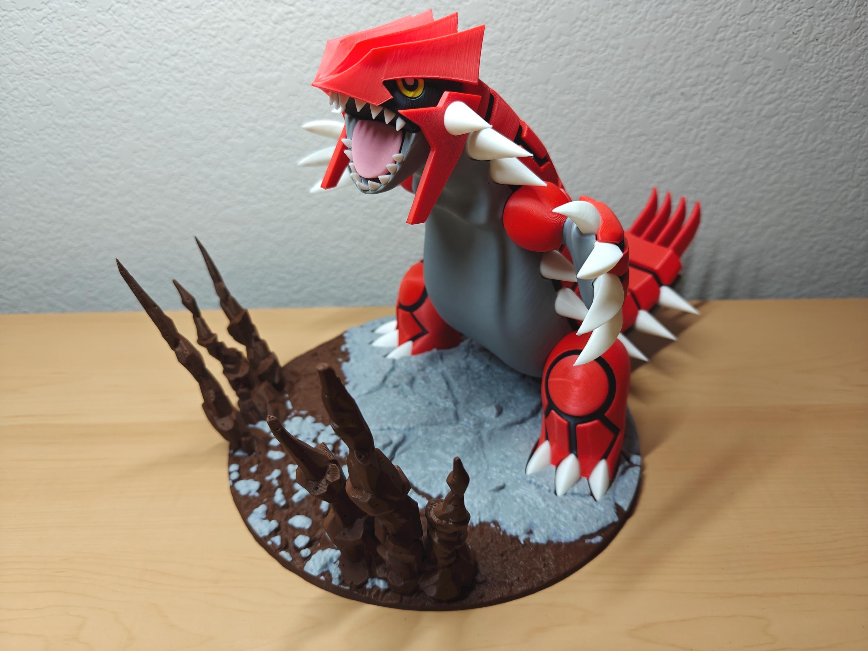 Groudon Figure – Pokémon Inspired Collectible