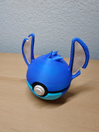Stitch Poké Ball – Disney & Pokémon Mashup Inspired Collectible