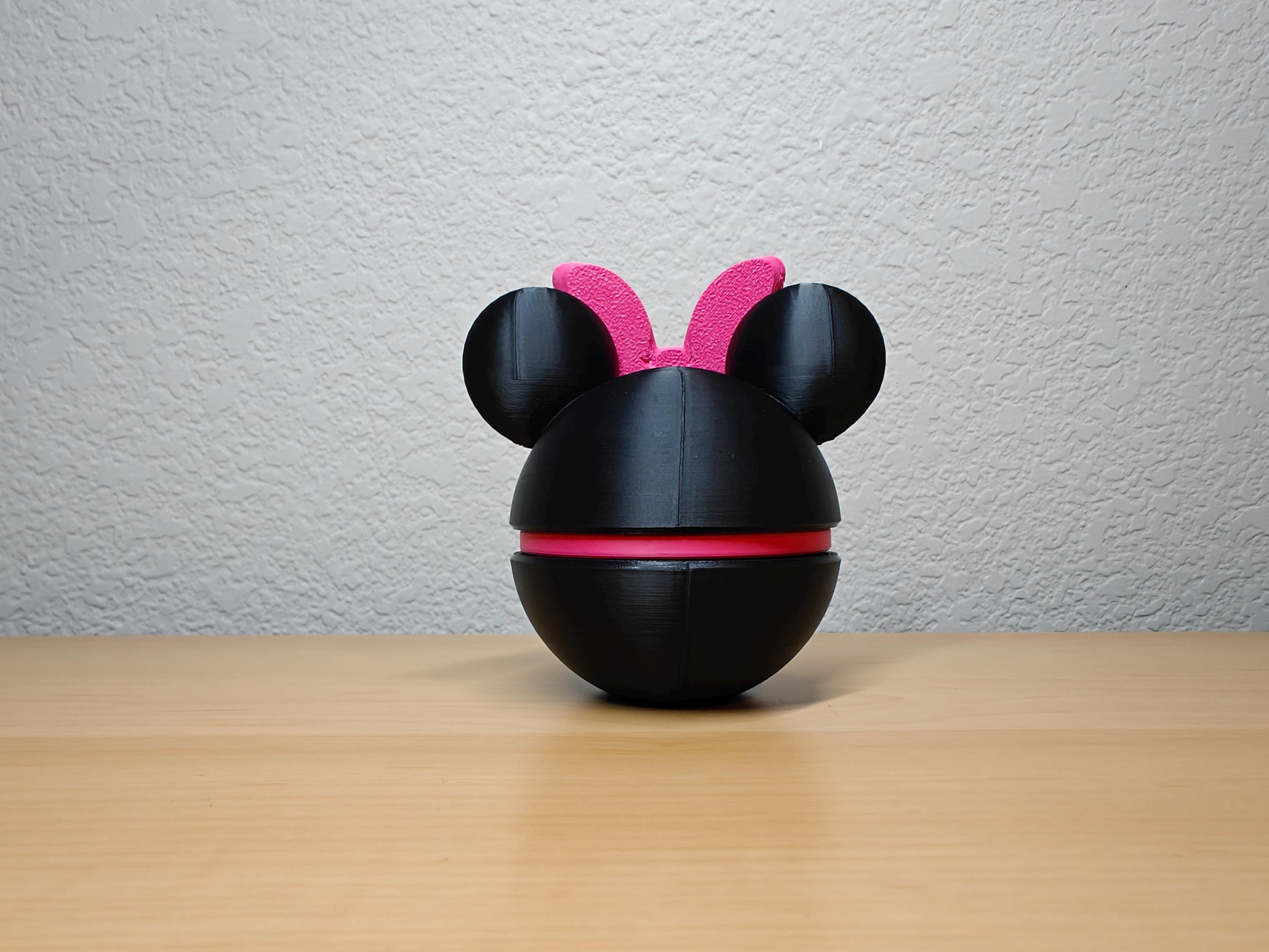 Minnie Mouse Poké Ball – Disney Pokémon Inspired Crossover
