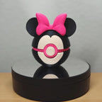 Minnie Mouse Poké Ball – Disney Pokémon Inspired Crossover