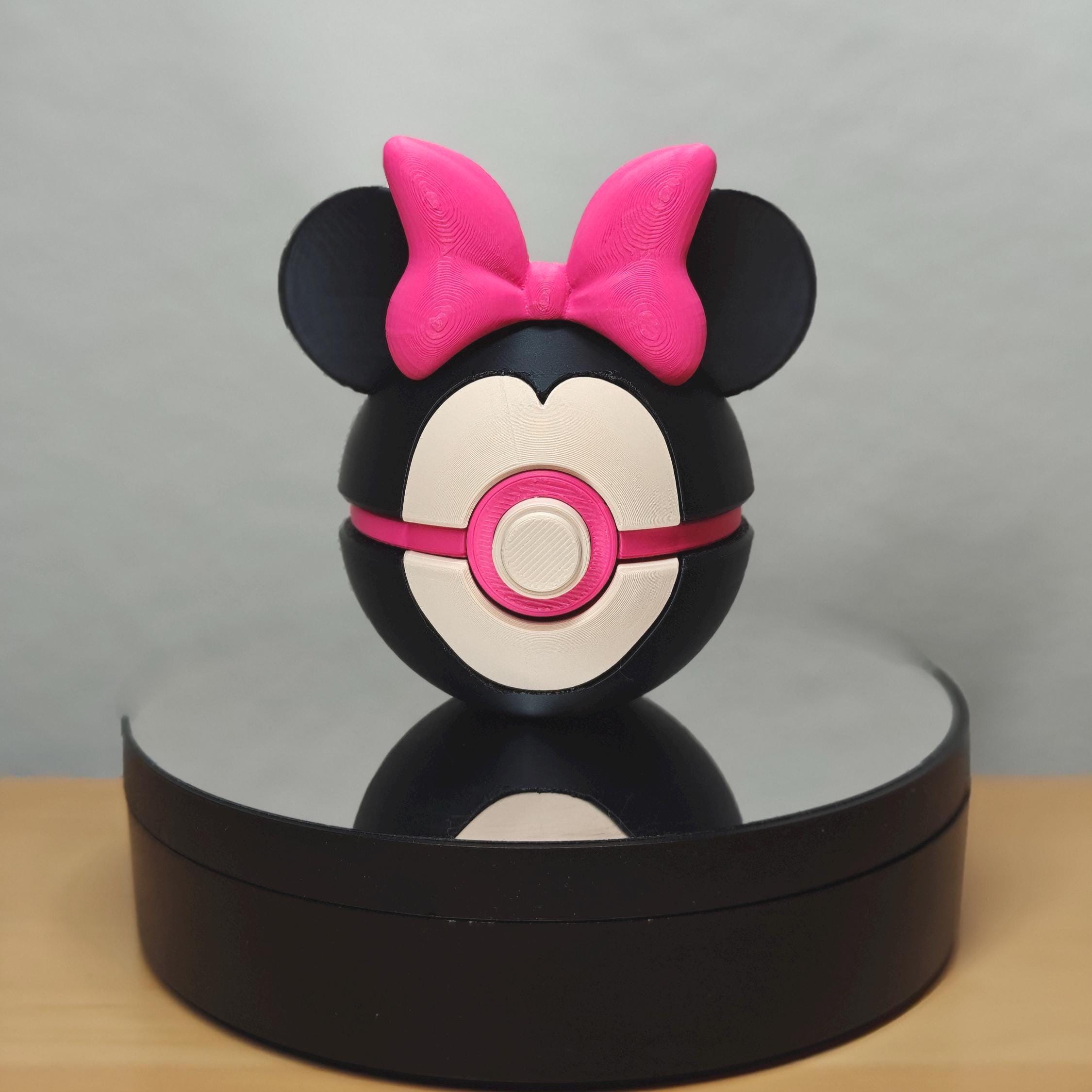 Minnie Mouse Poké Ball – Disney Pokémon Inspired Crossover