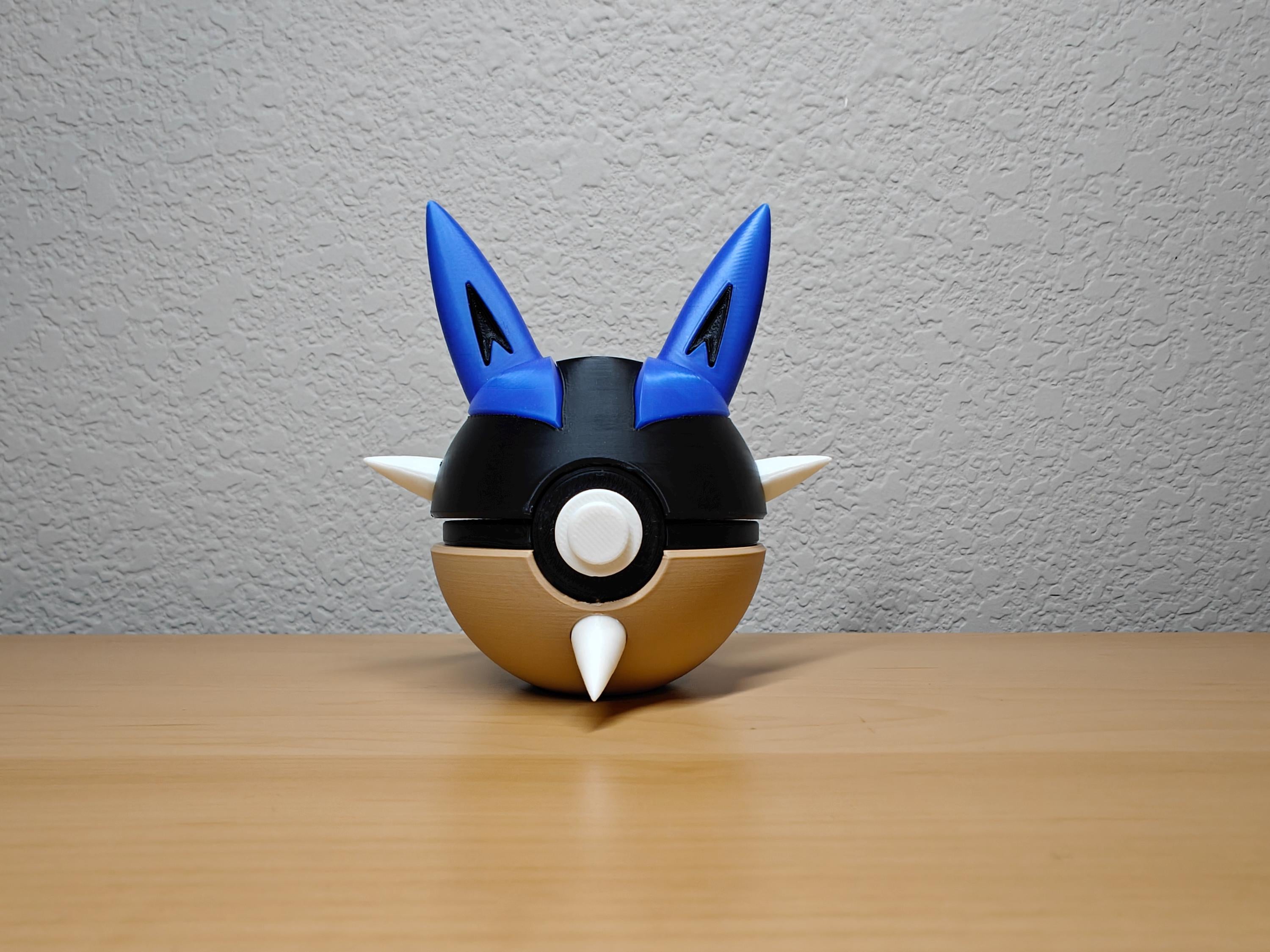 Lucario Poké Ball – Pokémon Inspired Collectible