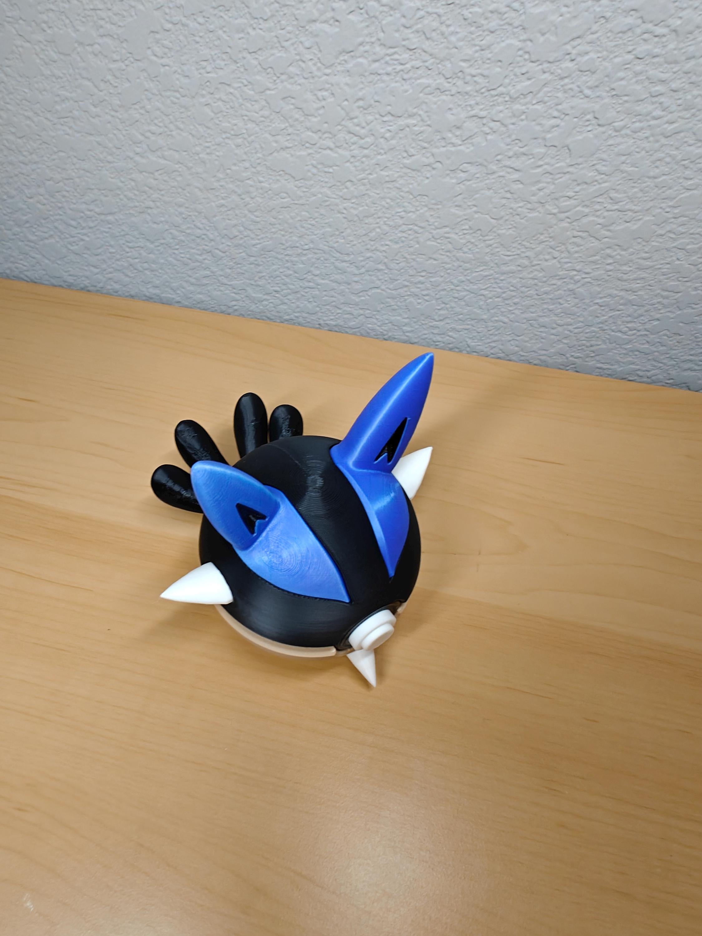 Lucario Poké Ball – Pokémon Inspired Collectible