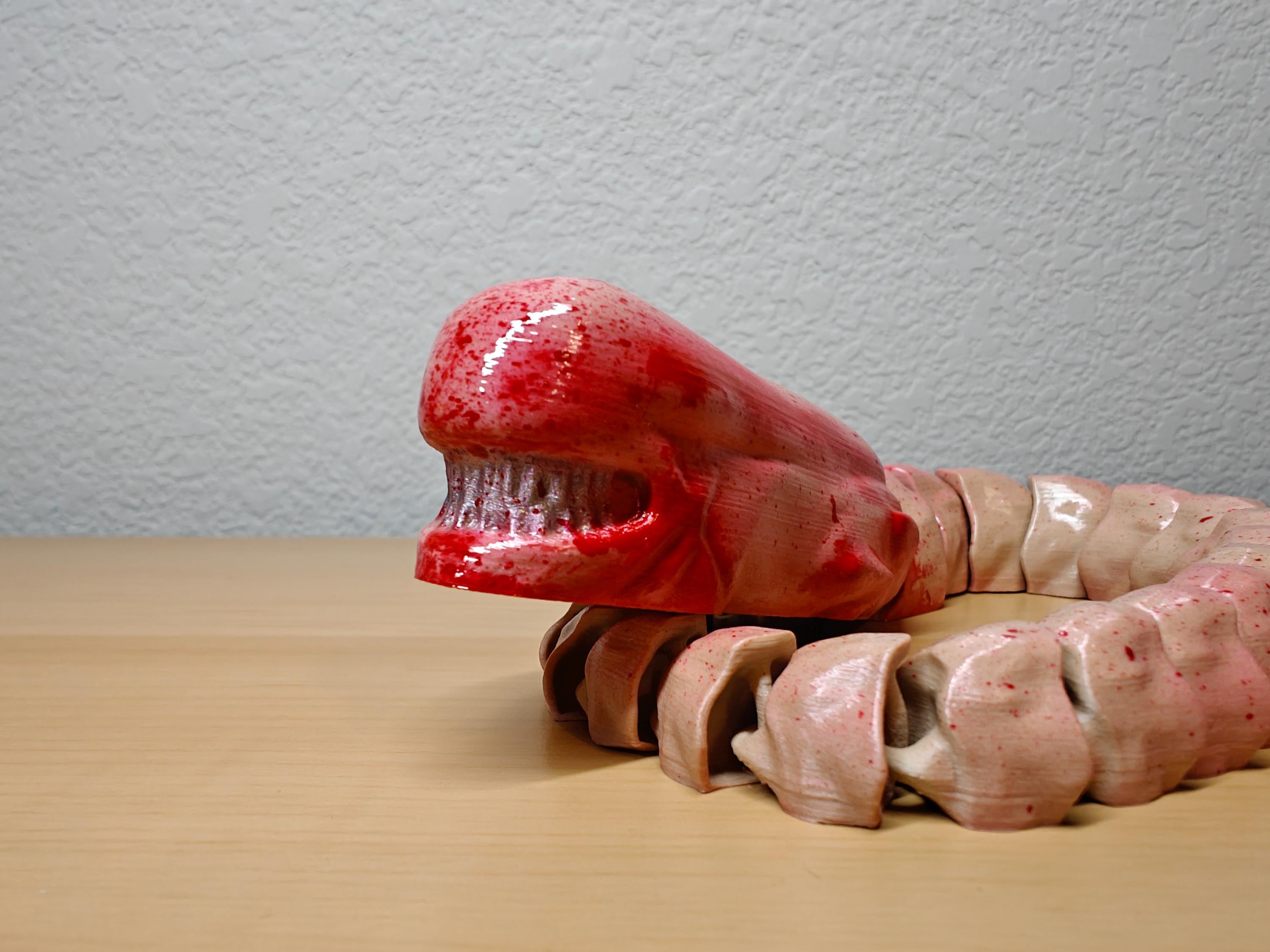 Articulated Chestburster – Detailed Alien Collectible