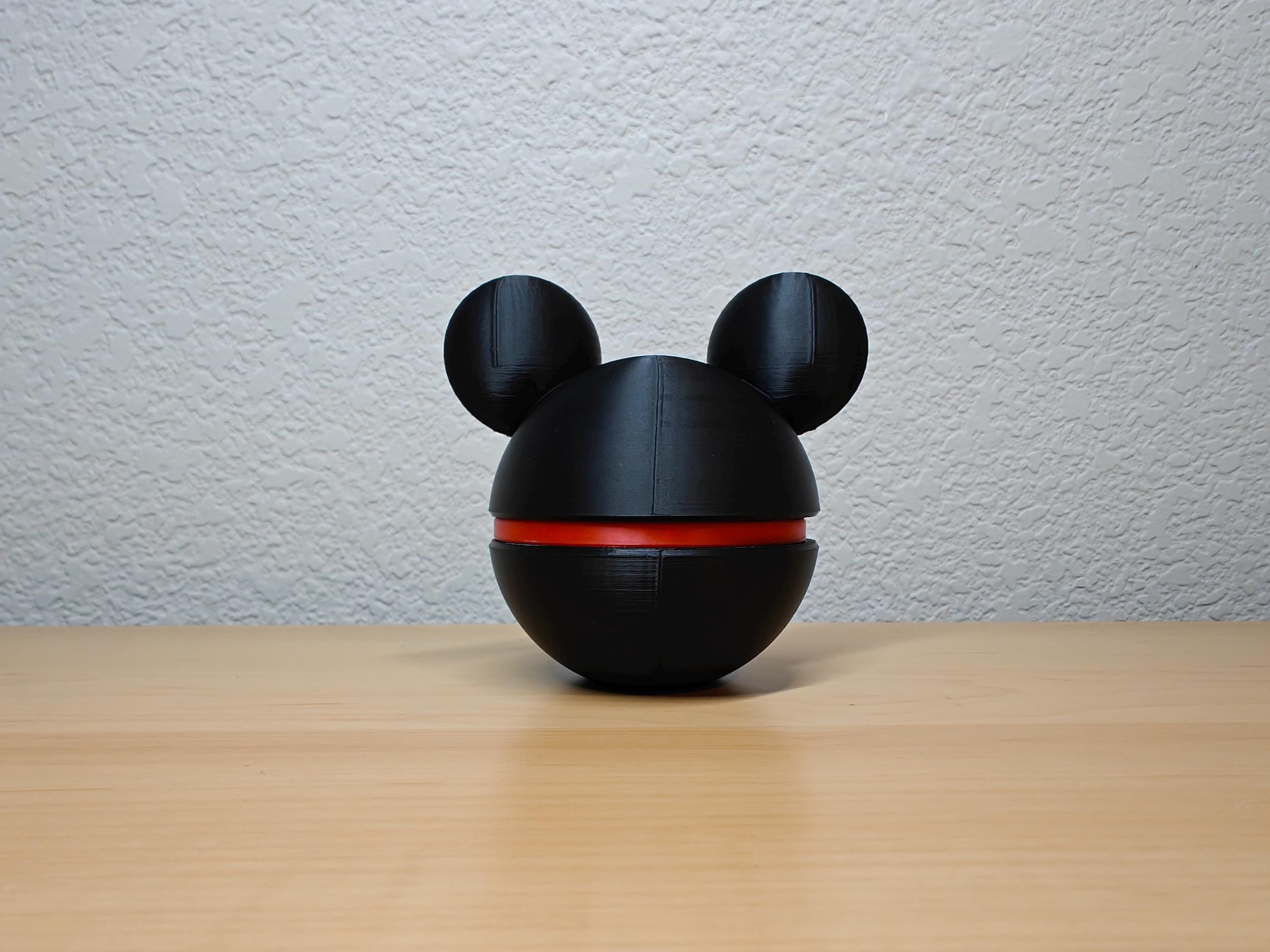Mickey Mouse Poké Ball – Disney & Pokémon Crossover Inspired Collectible