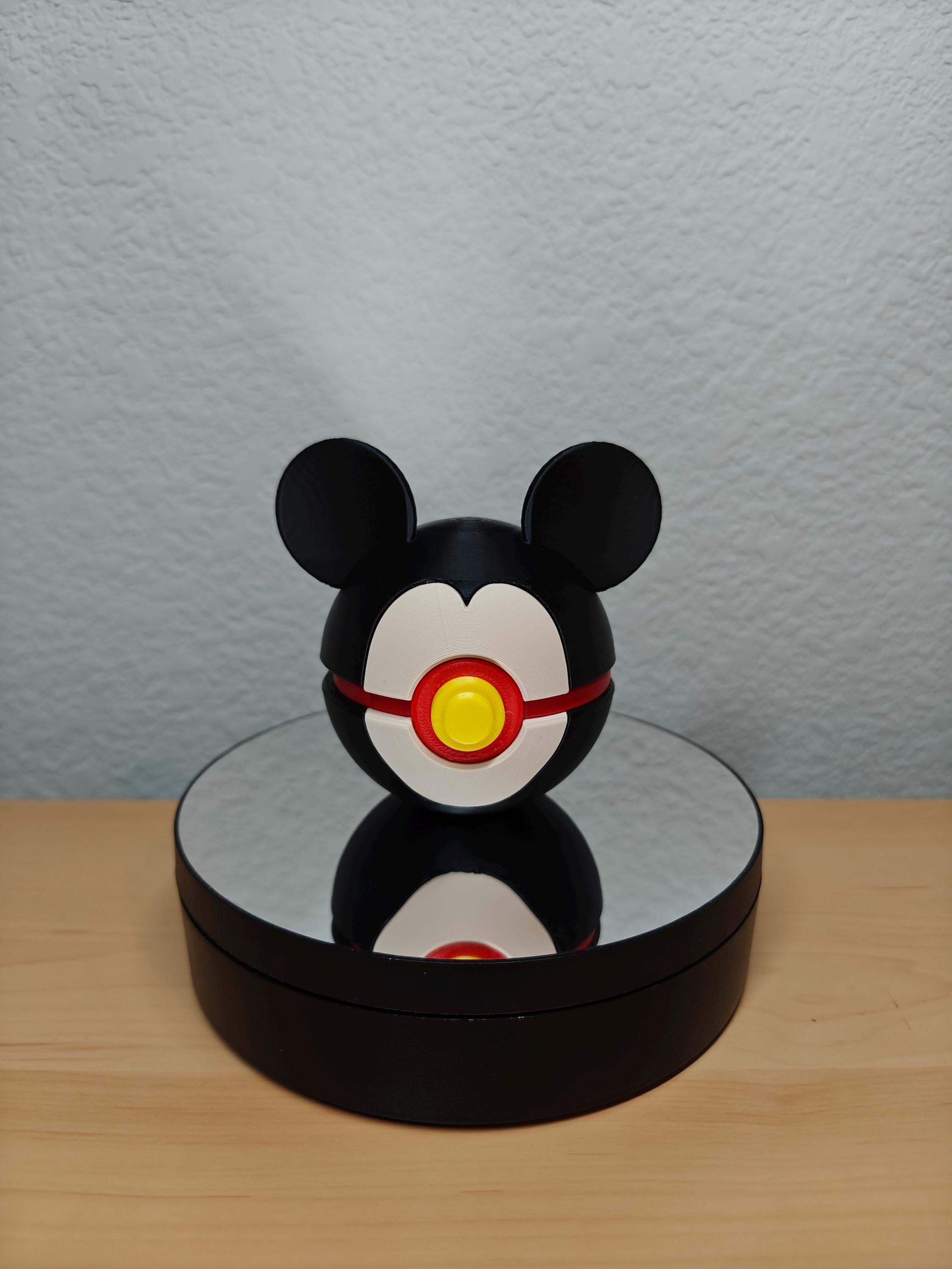 Mickey Mouse Poké Ball – Disney & Pokémon Crossover Inspired Collectible