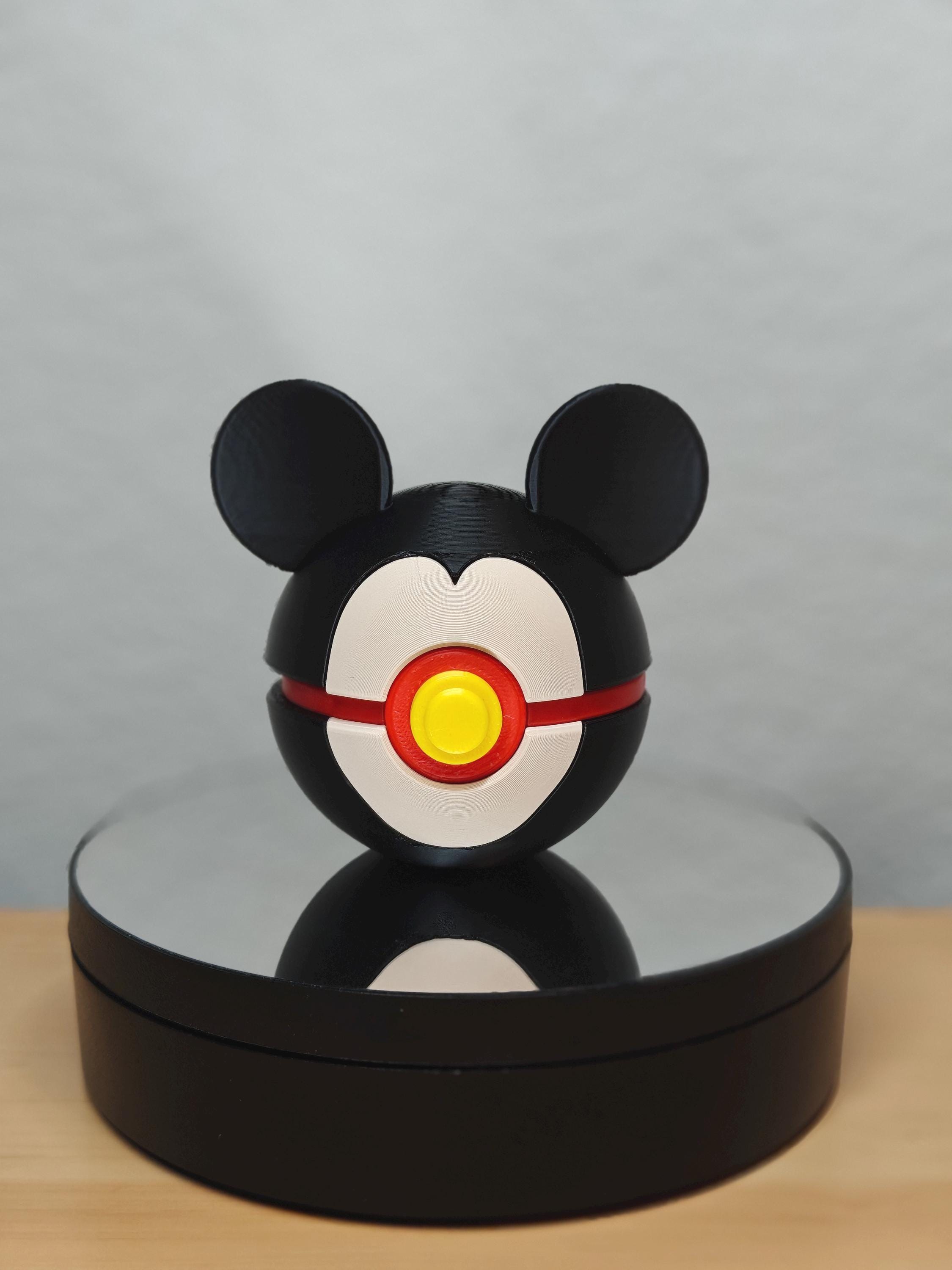 Mickey Mouse Poké Ball – Disney & Pokémon Crossover Inspired Collectible