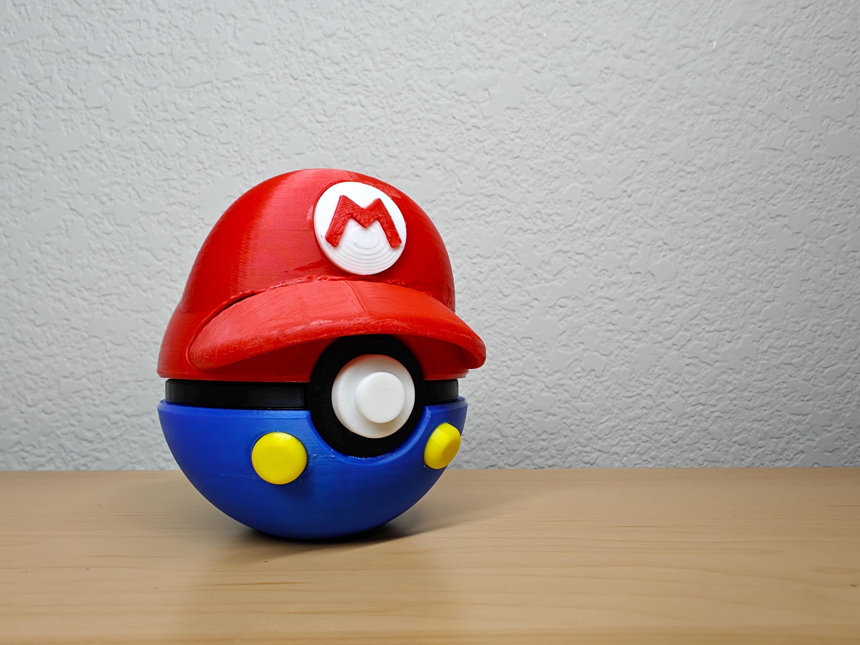 Mario Poké Ball – Nintendo Crossover Inspired Collectible