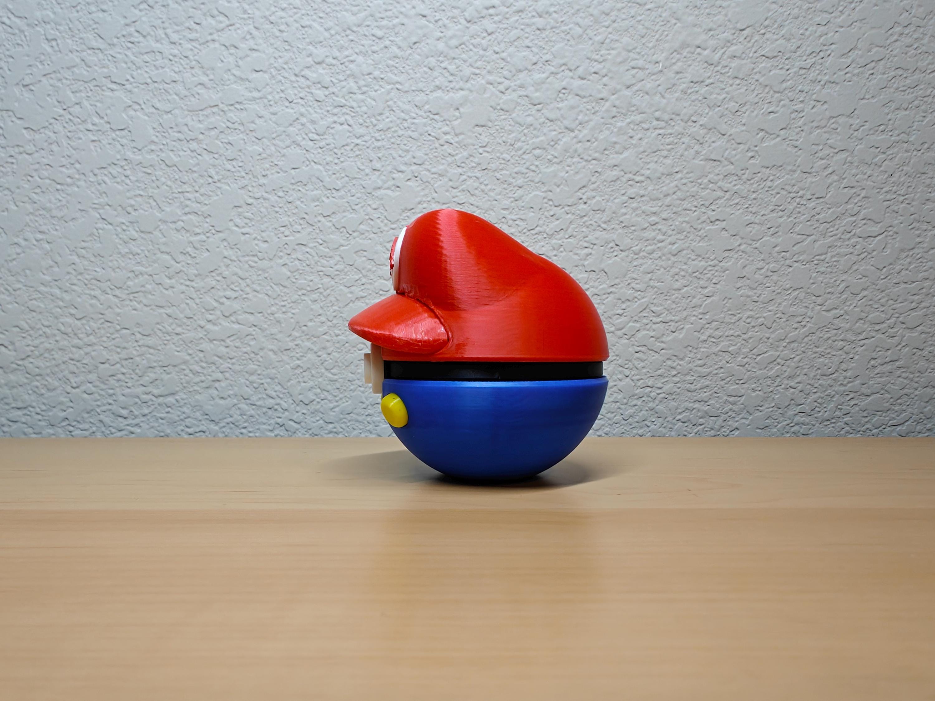 Mario Poké Ball – Nintendo Crossover Inspired Collectible