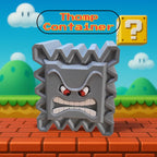 Thwomp Storage Container - Mario-Inspired Gamer Decor