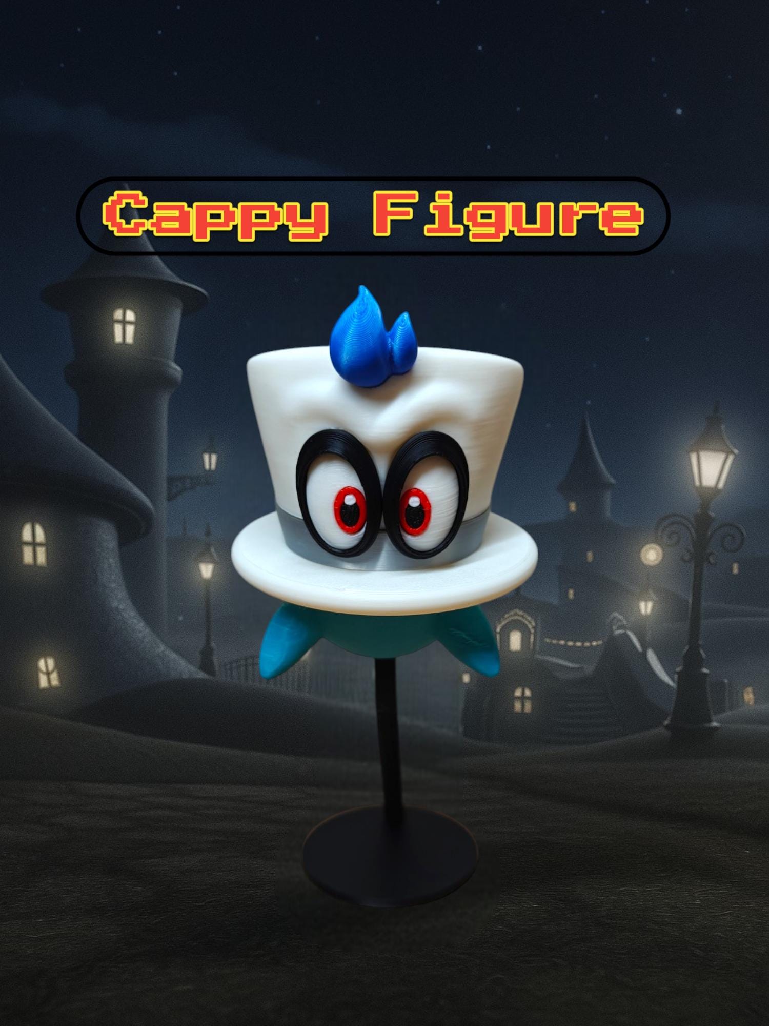 Cappy Hat Figure – Super Mario Odyssey Inspired Collectible