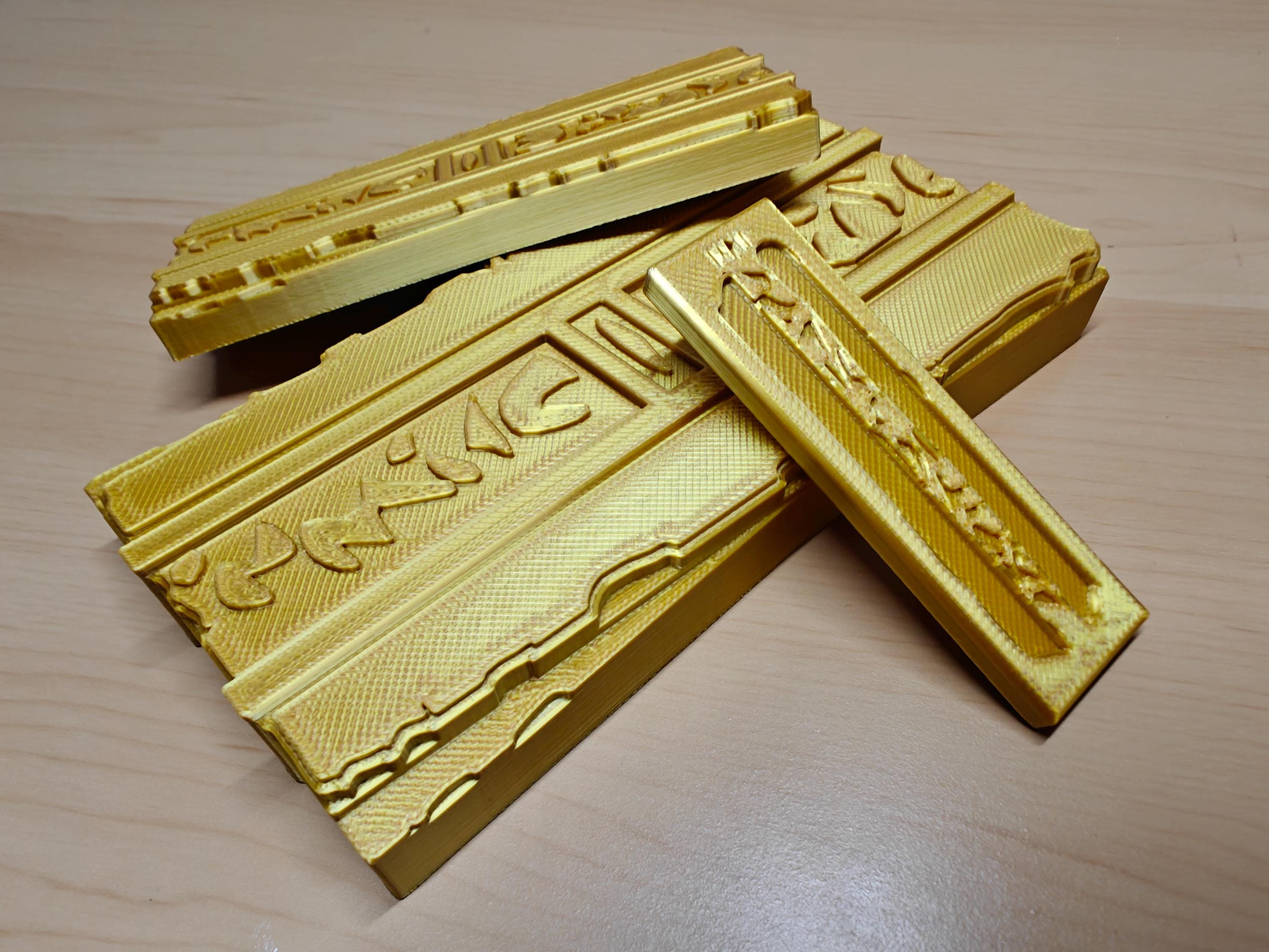 Gold-Pressed Latinum Set of 3 - Star Trek Replica