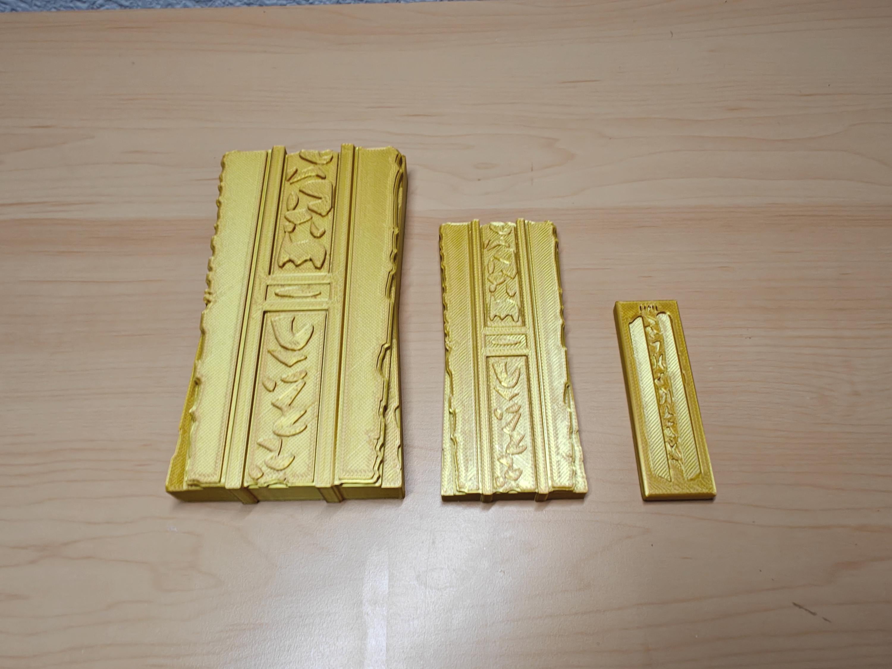 Gold-Pressed Latinum Set of 3 - Star Trek Replica