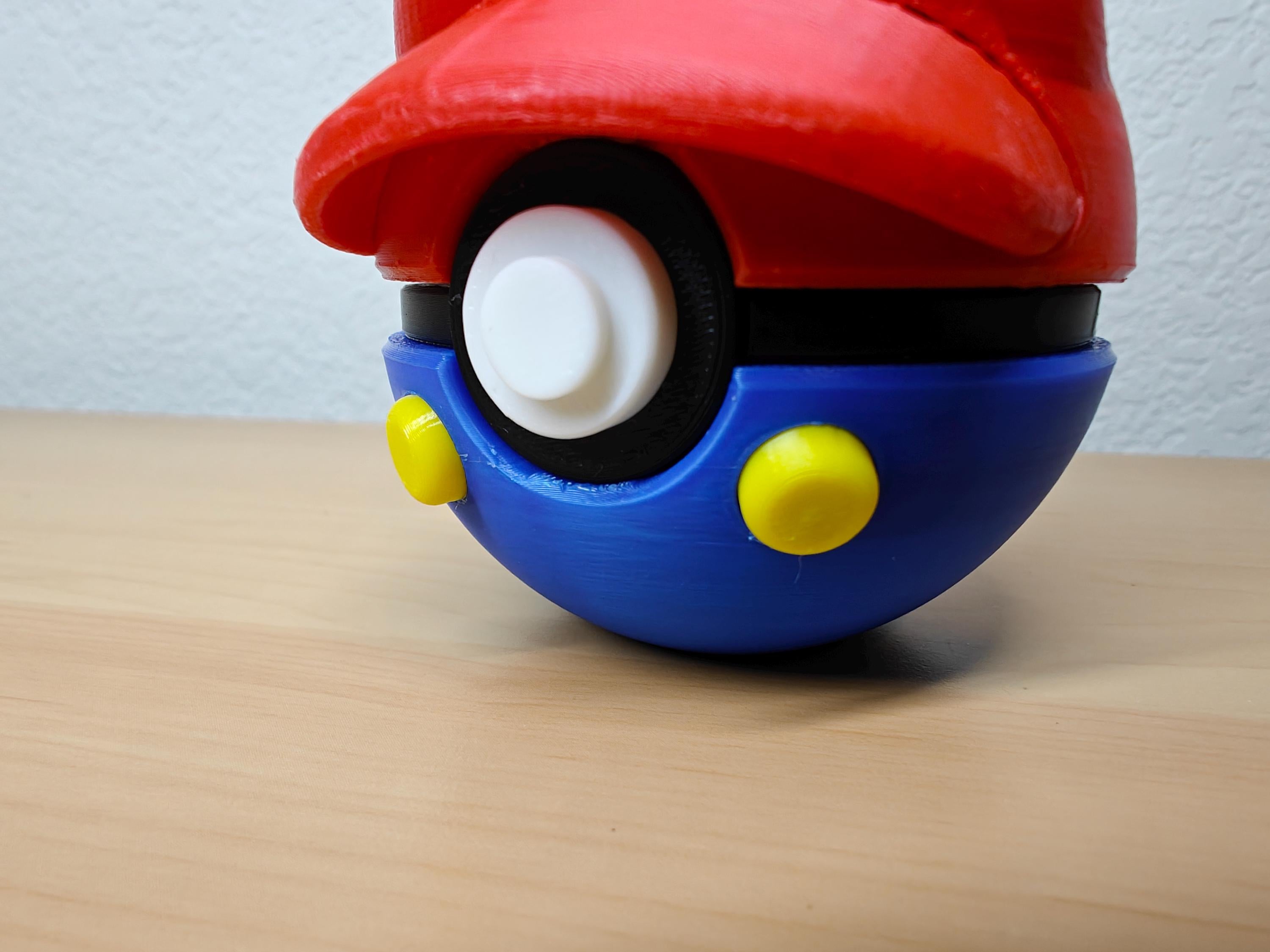 Mario Poké Ball – Nintendo Crossover Inspired Collectible