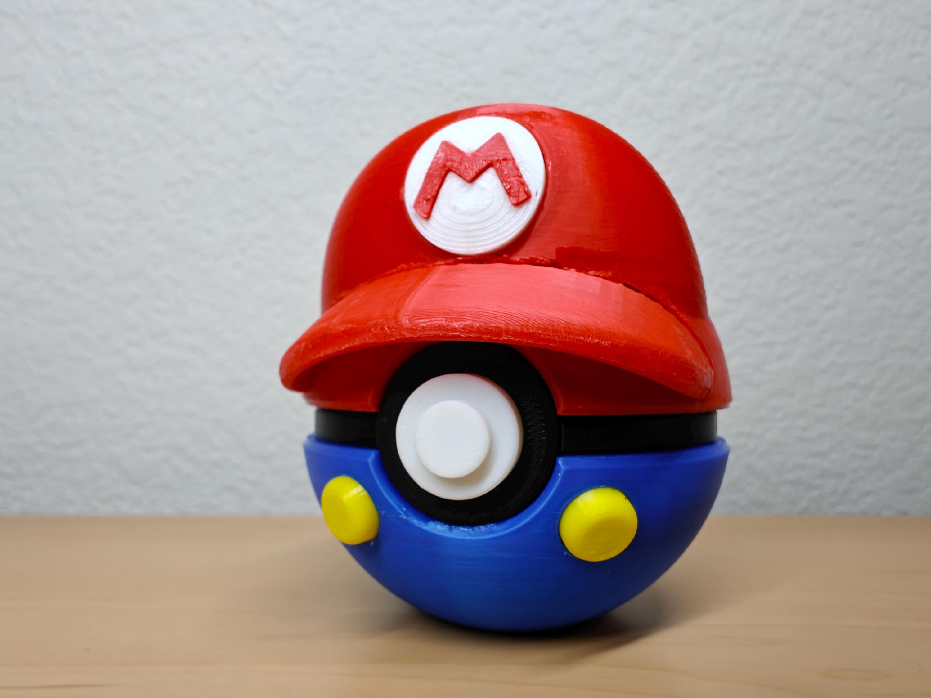 Mario Poké Ball – Nintendo Crossover Inspired Collectible