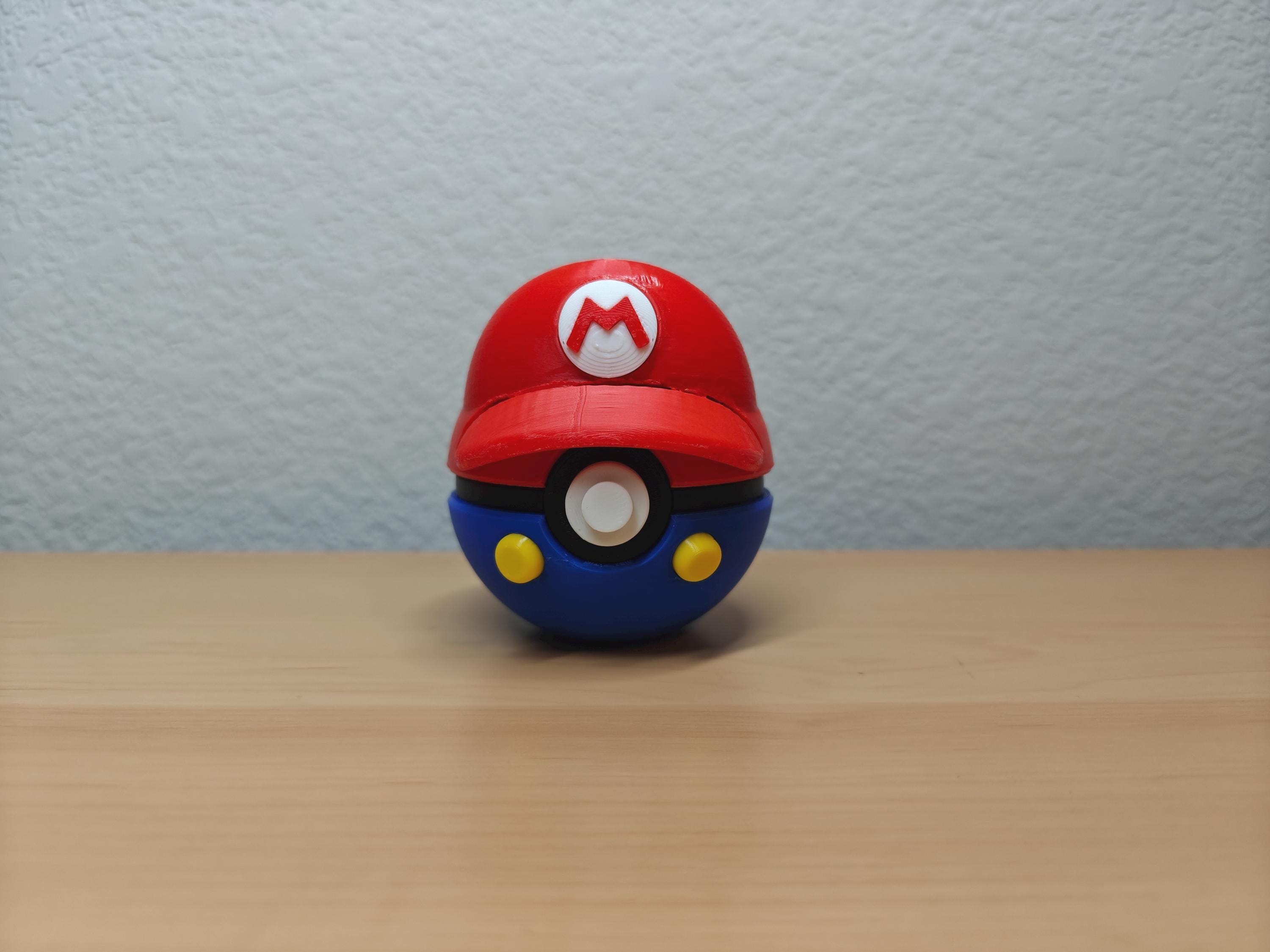 Mario Poké Ball – Nintendo Crossover Inspired Collectible