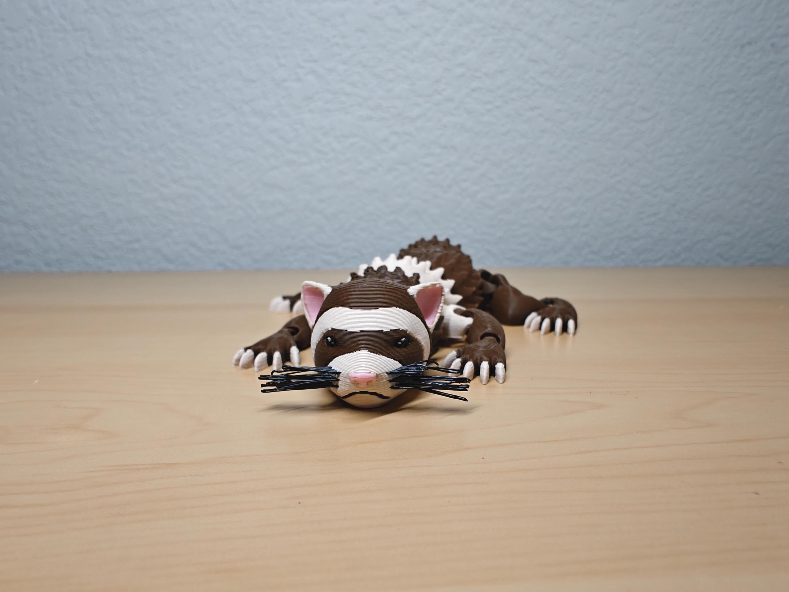 Articulated Ferret – Flexible Animal Model