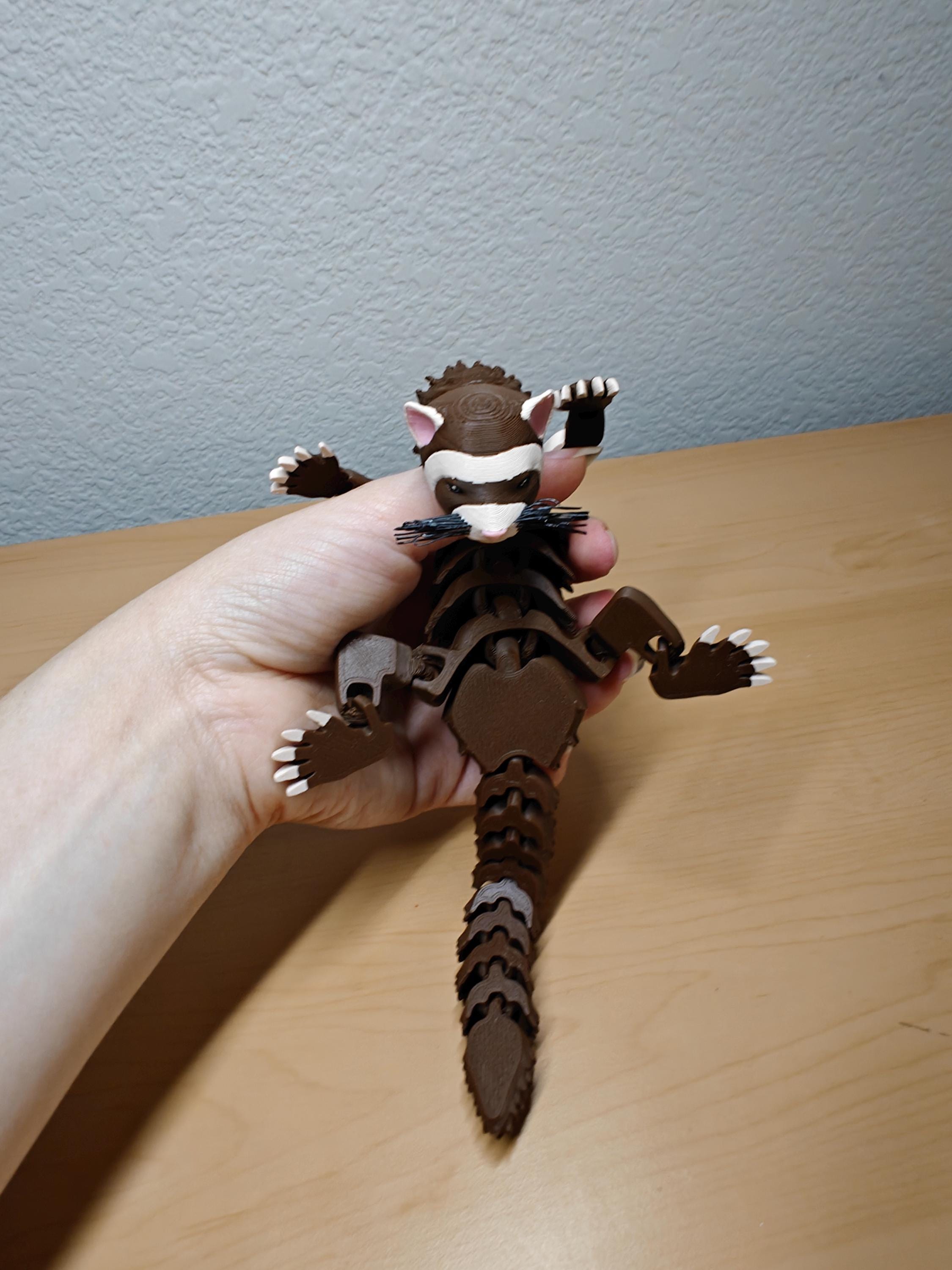 Articulated Ferret – Flexible Animal Model
