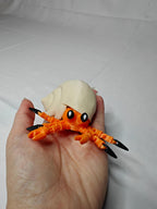 Articulated Hermit Crab | Flexi Fidget Toy & Desk Buddy