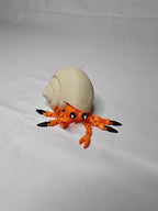Articulated Hermit Crab | Flexi Fidget Toy & Desk Buddy