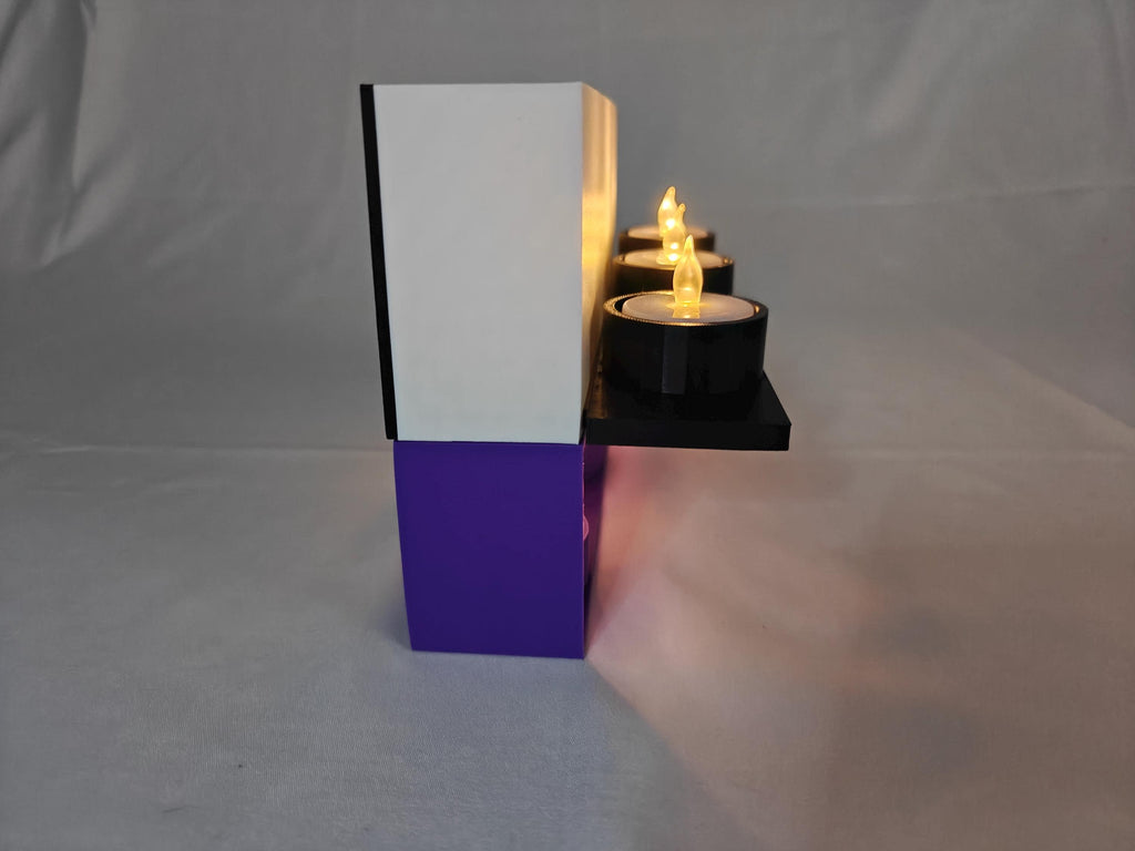 Haunted Mansion Inspired Hitchhiking Ghosts Illusion with “Welcome Foolish Mortals” Base
