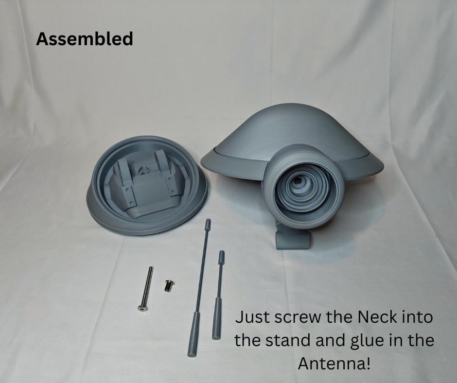 Pit Droid Head with Display Stand – Life-Size Star Wars Collectible