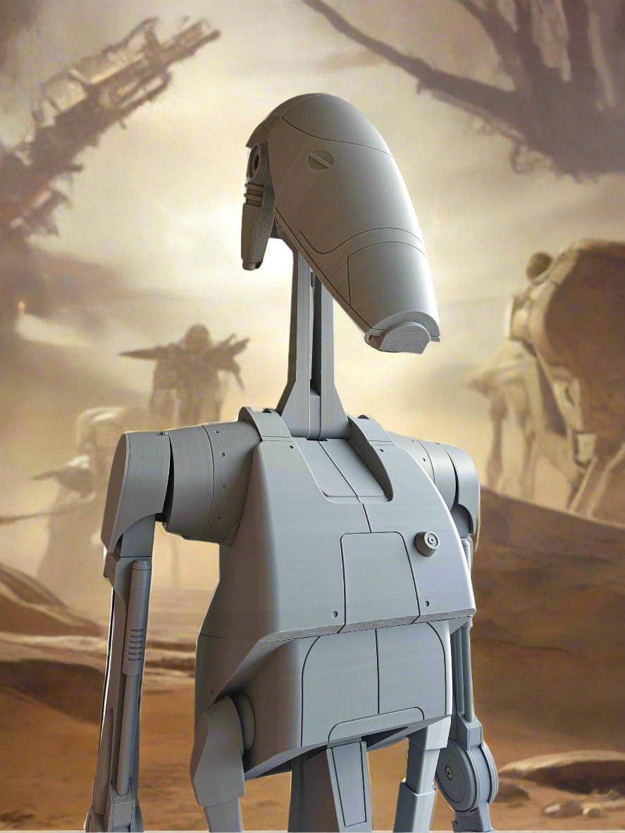 Life-Size B1 Battle Droid Kit | 3D Printed Replica