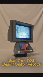 Star Trek Inspired TOS Monitor – 3D Printed Prop Replica