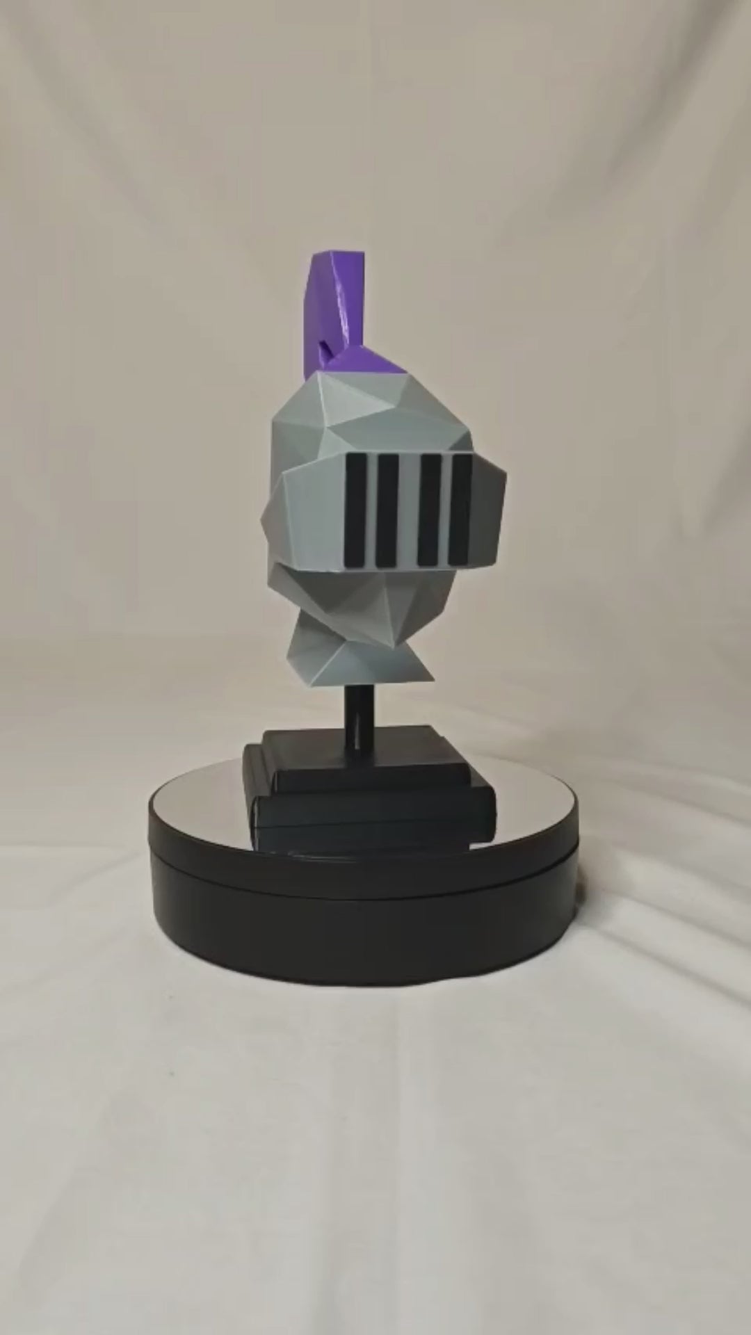 Iron Full Helm - OSRS Inspired Display