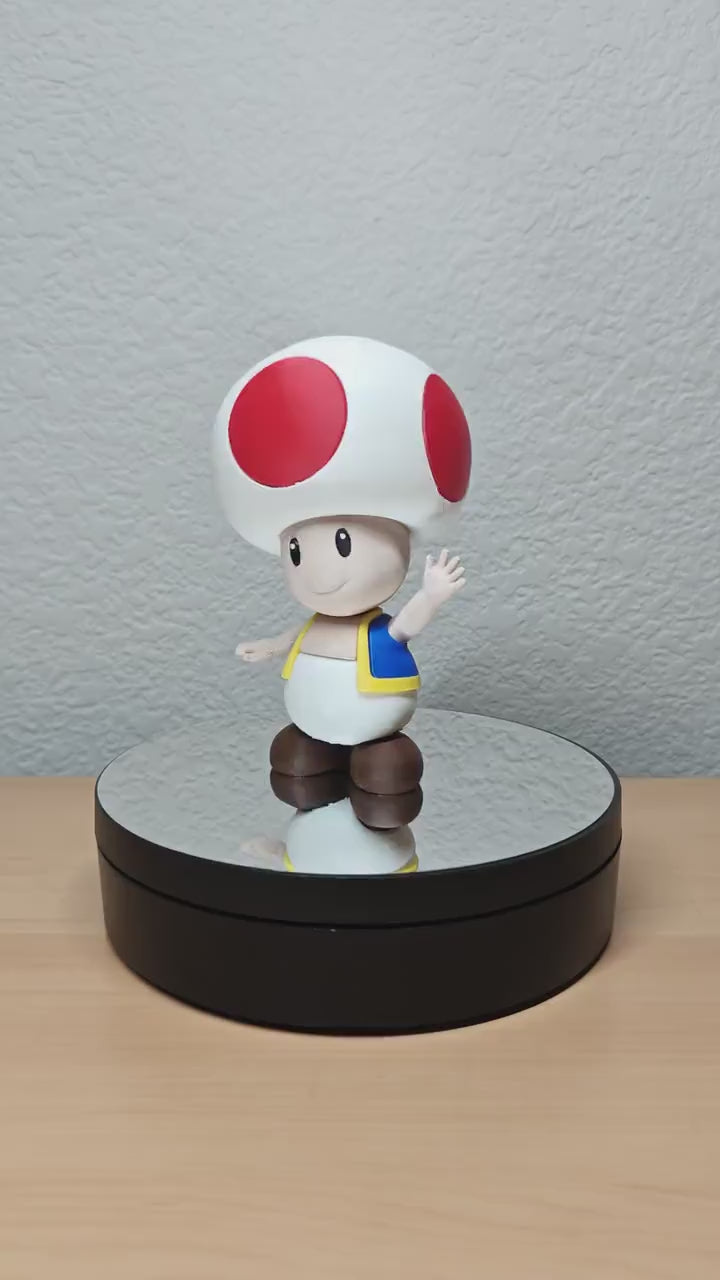 Toad Figure – Classic Super Mario Inspired Collectible