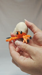 Articulated Hermit Crab | Flexi Fidget Toy & Desk Buddy