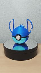 Stitch Poké Ball – Disney & Pokémon Mashup Inspired Collectible