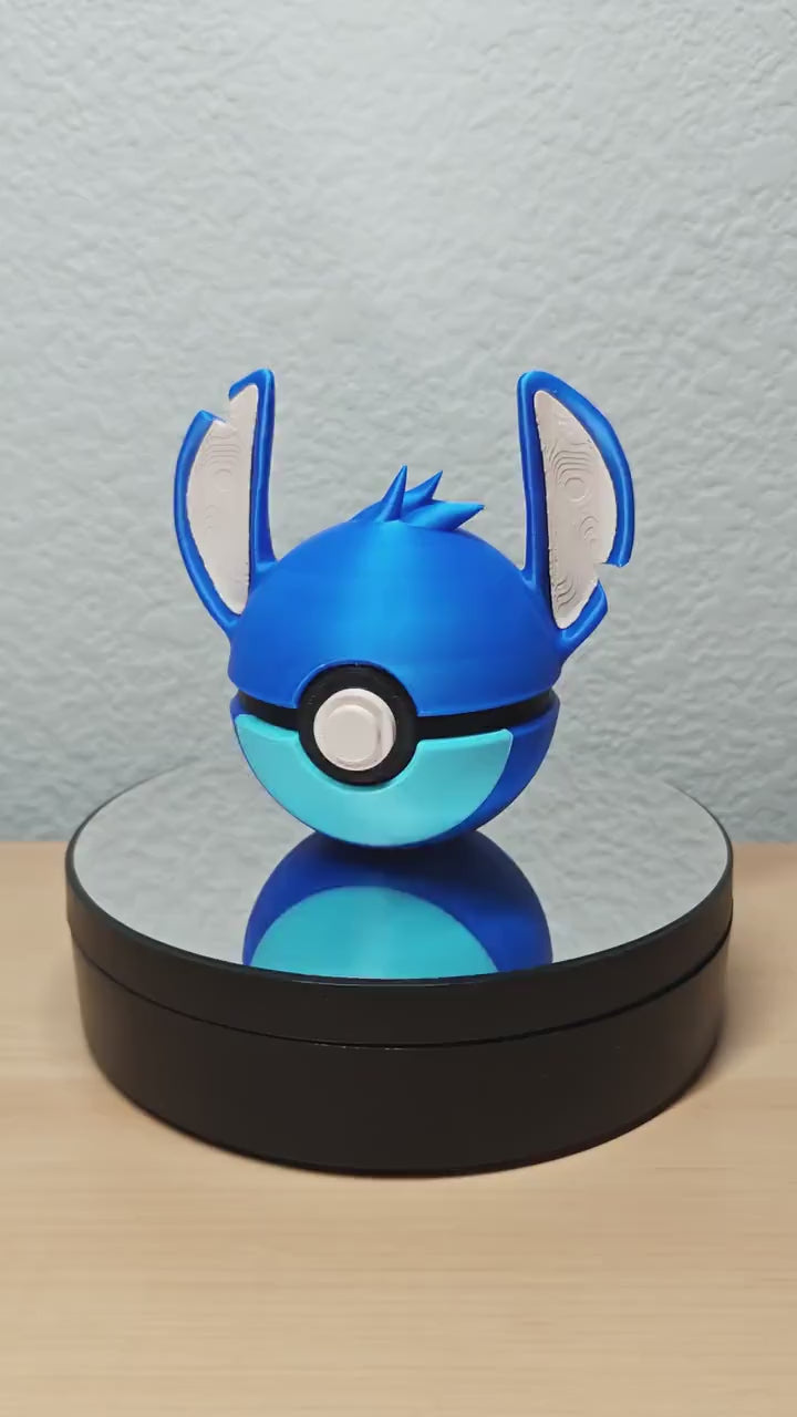 Stitch Poké Ball – Disney & Pokémon Mashup Inspired Collectible
