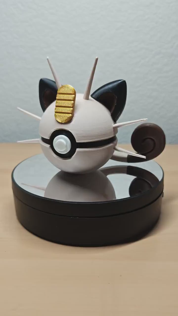 Meowth Ball – Pokémon-Inspired Poké Ball