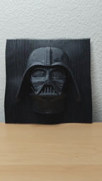 Darth Vader 3D Layered Wall Art – Star Wars Inspired Decor